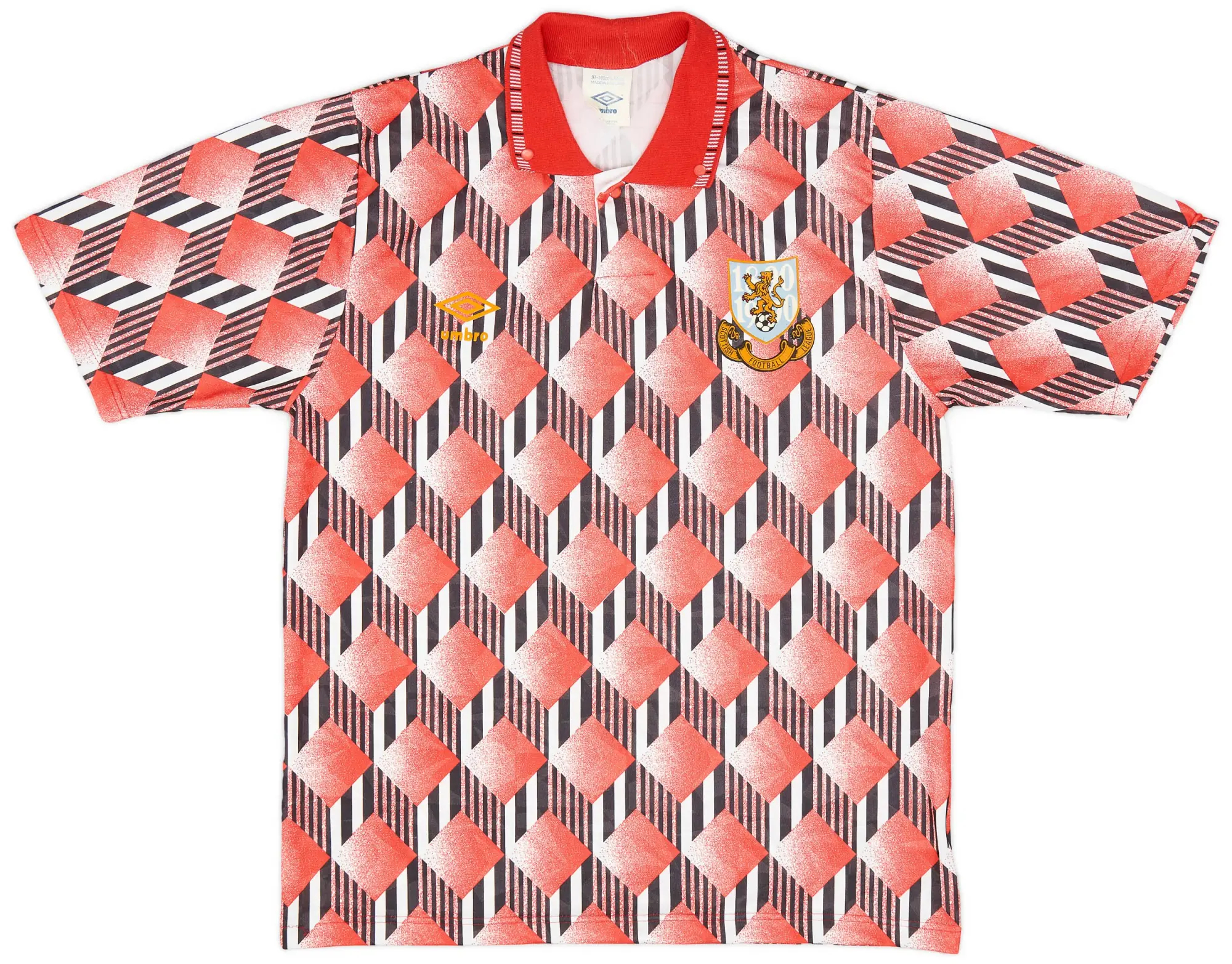 Umbro 1990 Scottish Football League Centenary Shirt - 9/10 - (L)