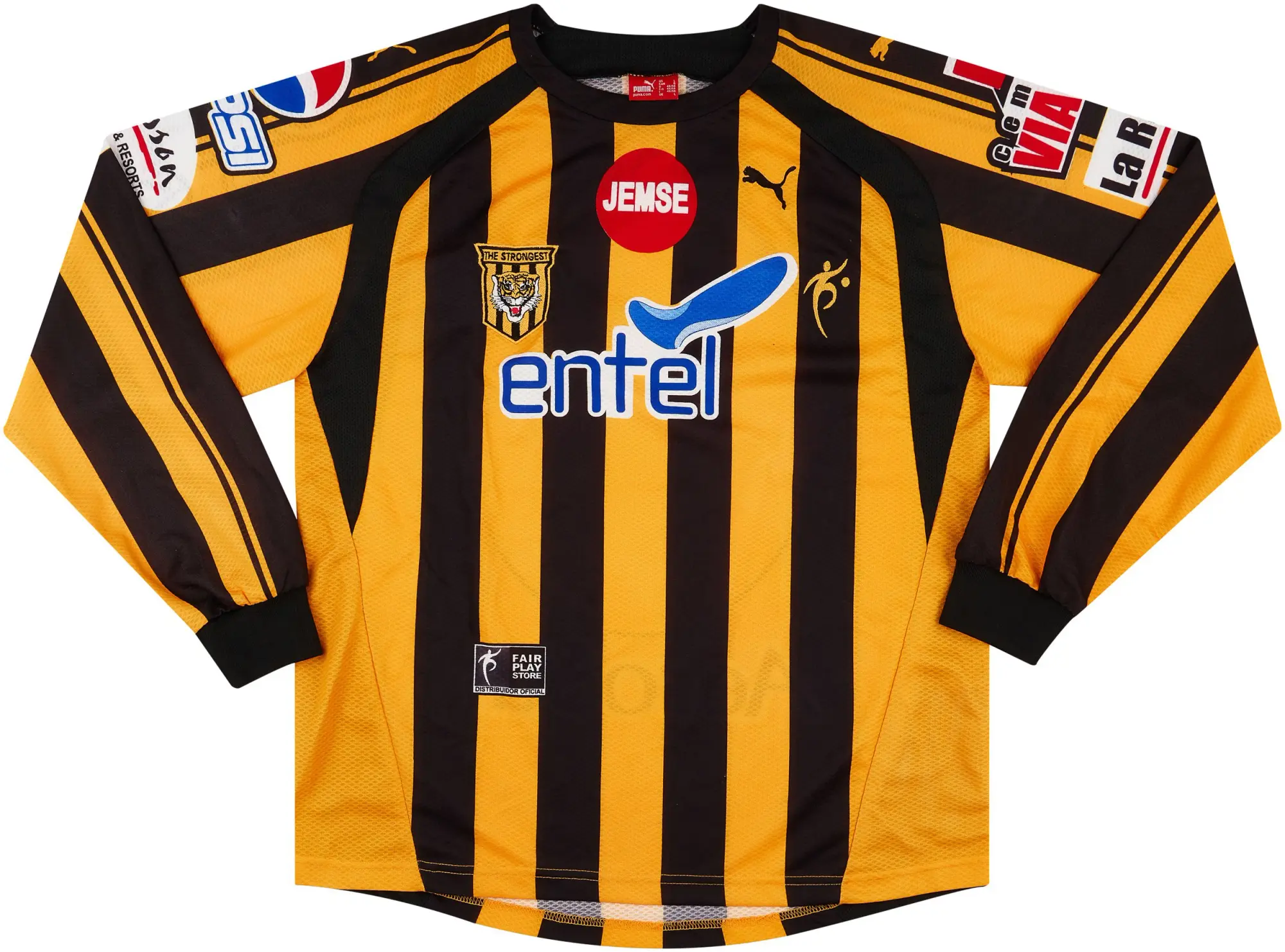 Puma 2007 The Strongest Home L/S Shirt - 9/10 - (L)