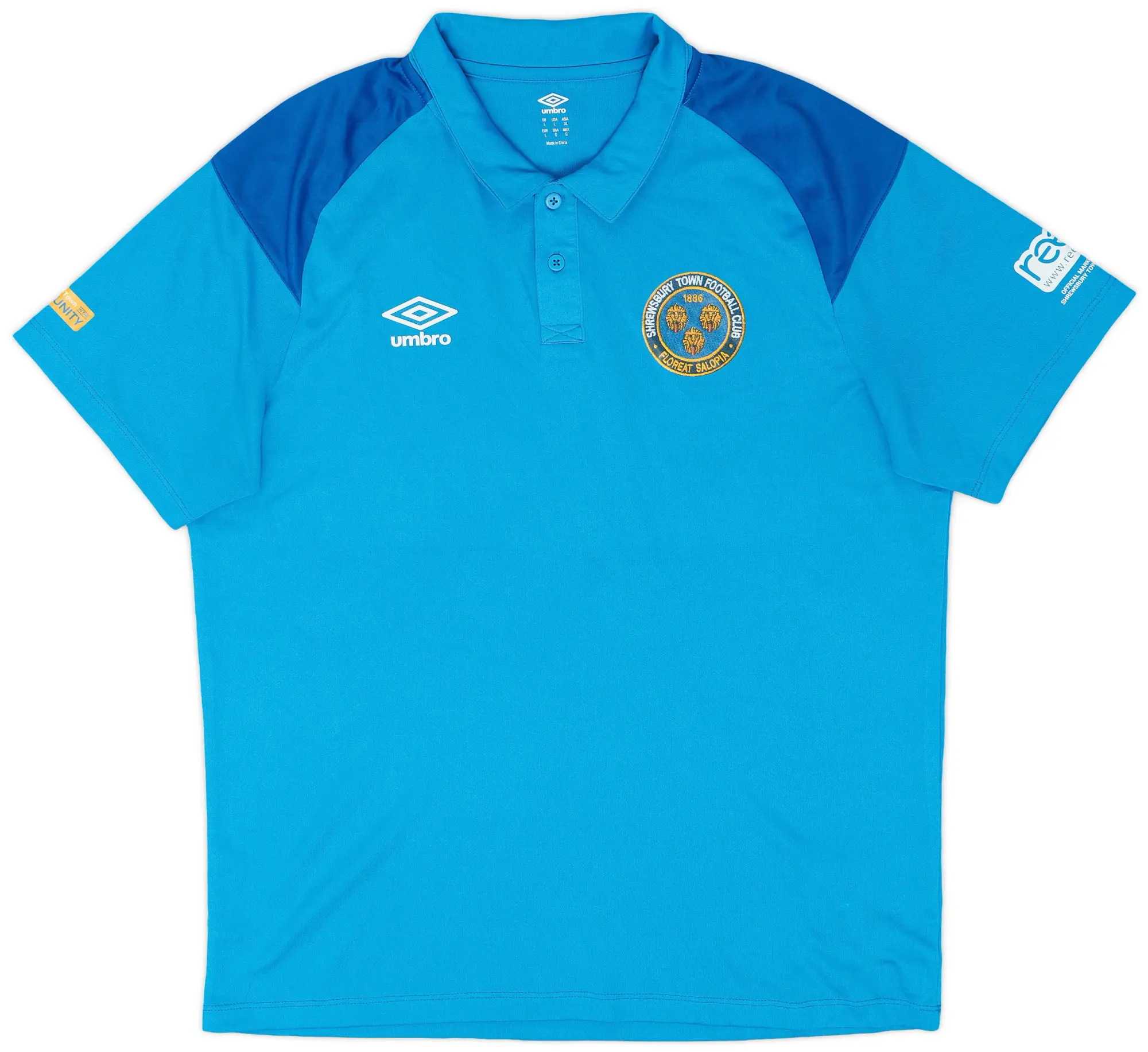 2021-22 Shrewsbury Umbro Training Shirt - 9/10 - (L)