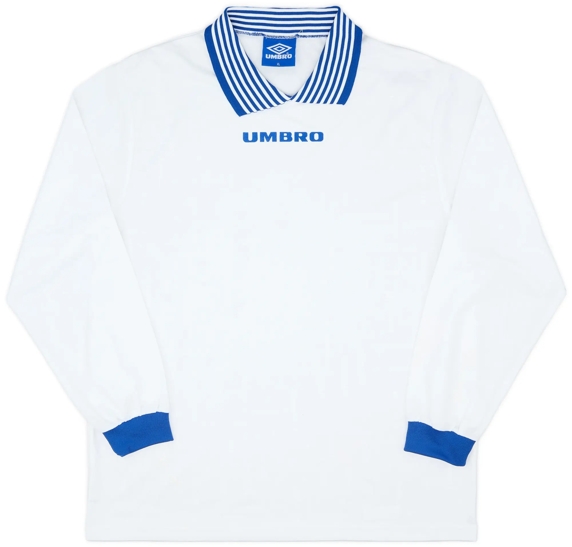 1990s Umbro Template L/S Shirt - 9/10 - (XL)