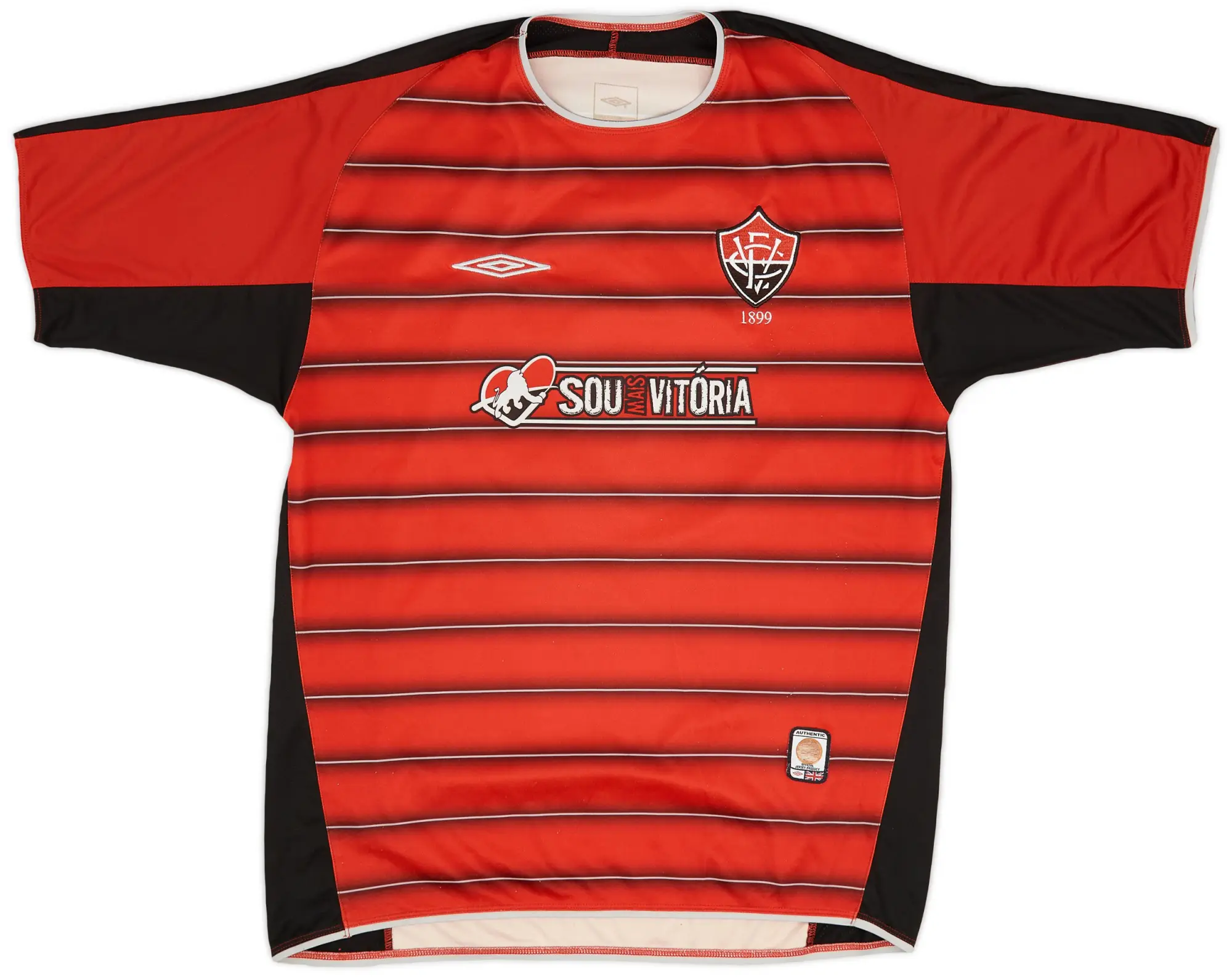 Umbro 2004-05 Vitoria Home Shirt #18 - 6/10 - (L)