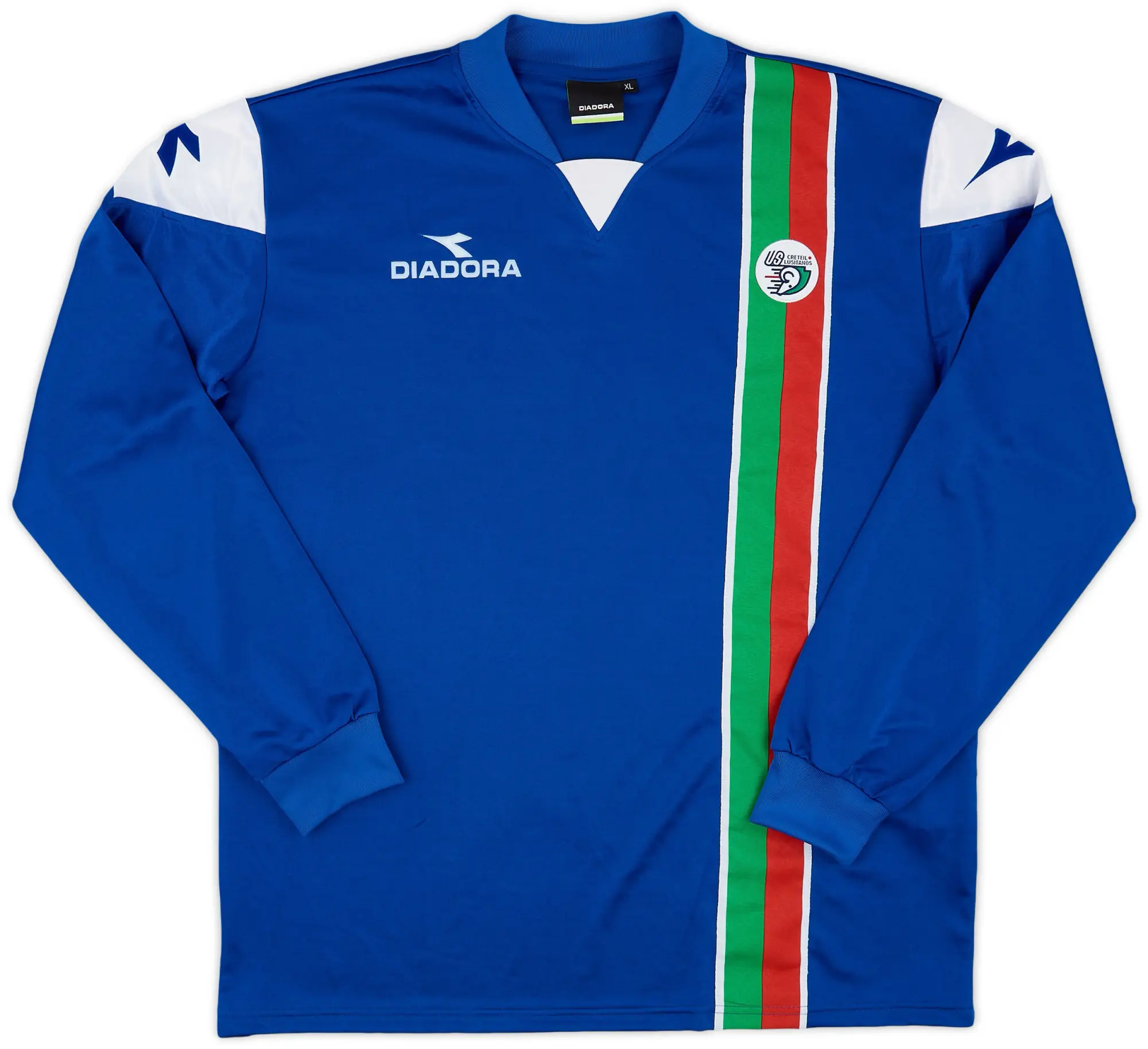 Diadora 2003-04 US Cretail Lusitanos Home L/S Shirt - 9/10 - (XL)