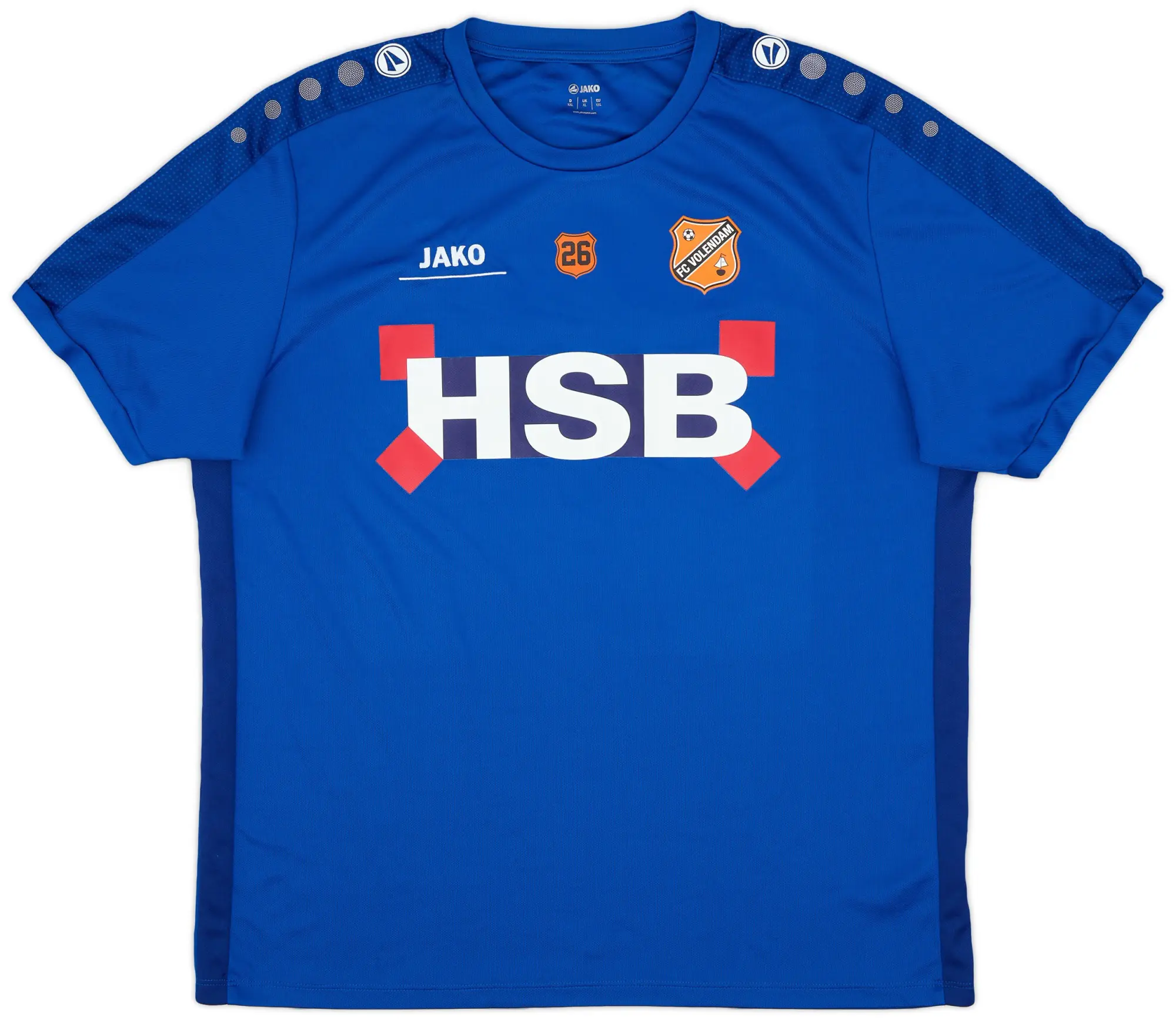 2016-17 Volendam Player Issue Jako Training Shirt #26 - 9/10 - (XL)