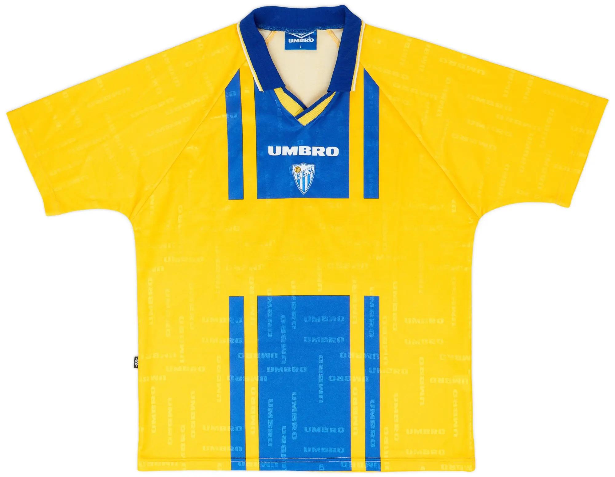 Umbro 1996-98 FC Vermoim Futsal Away Shirt #10 - 9/10 - (L)