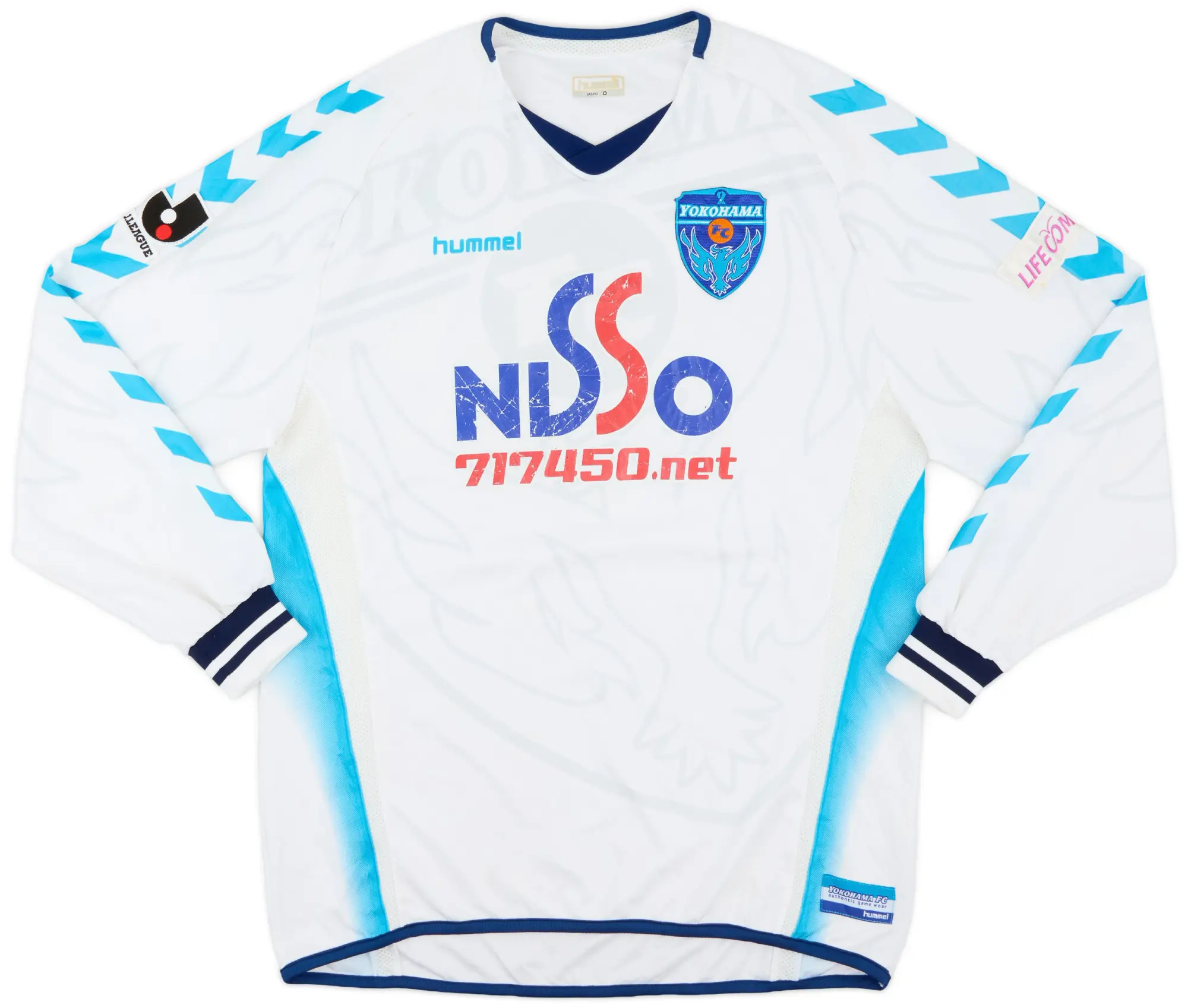 Hummel 2005-06 Yokohama FC Away L/S Shirt - 5/10 - (L)