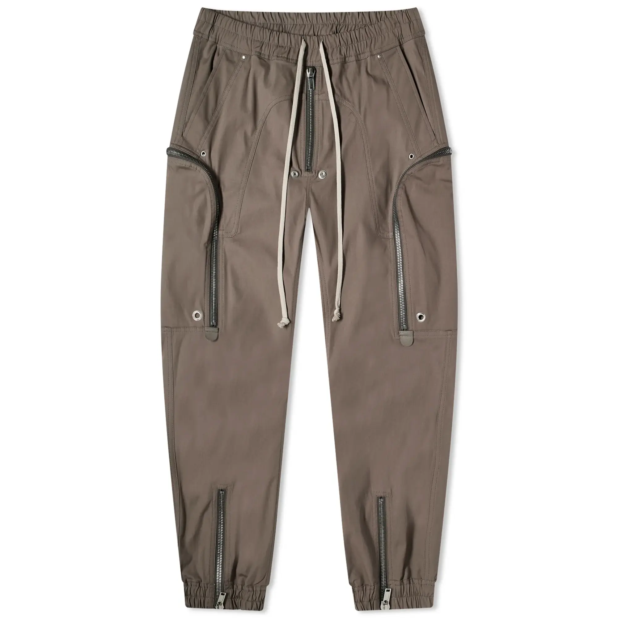 Rick Owens Men's Bauhaus Cargo Pants Dust | RU01D3377-TE-34 | FOOTY.COM