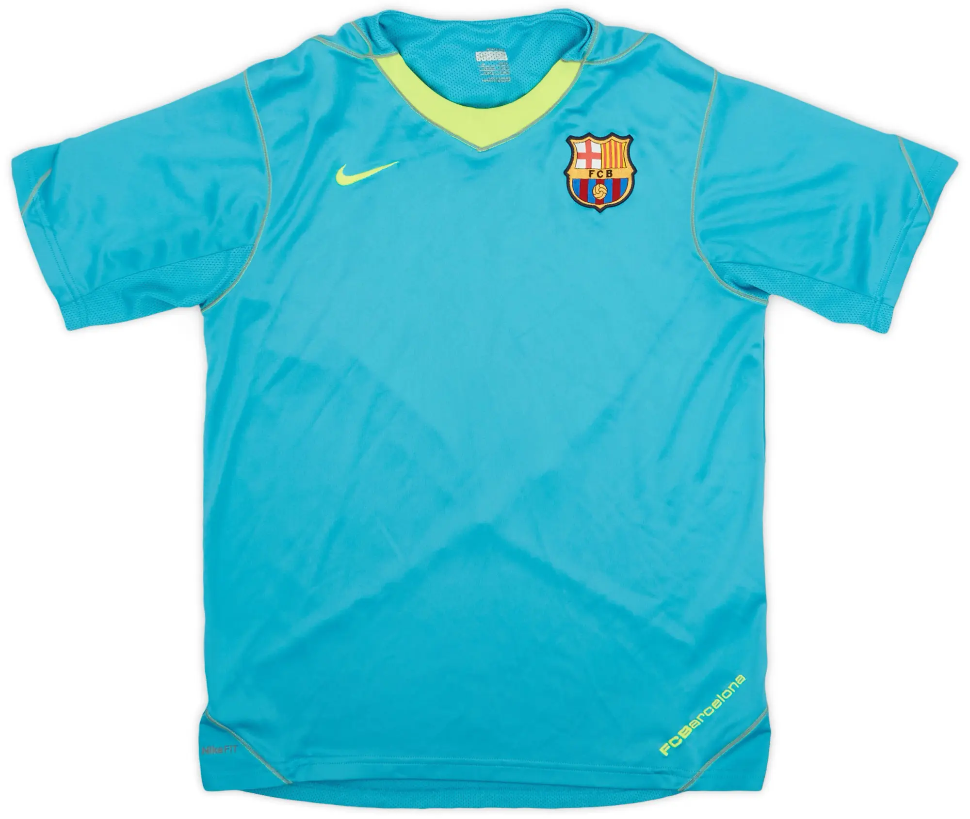 2007-08 Barcelona Nike Training Shirt - 7/10 - (M)