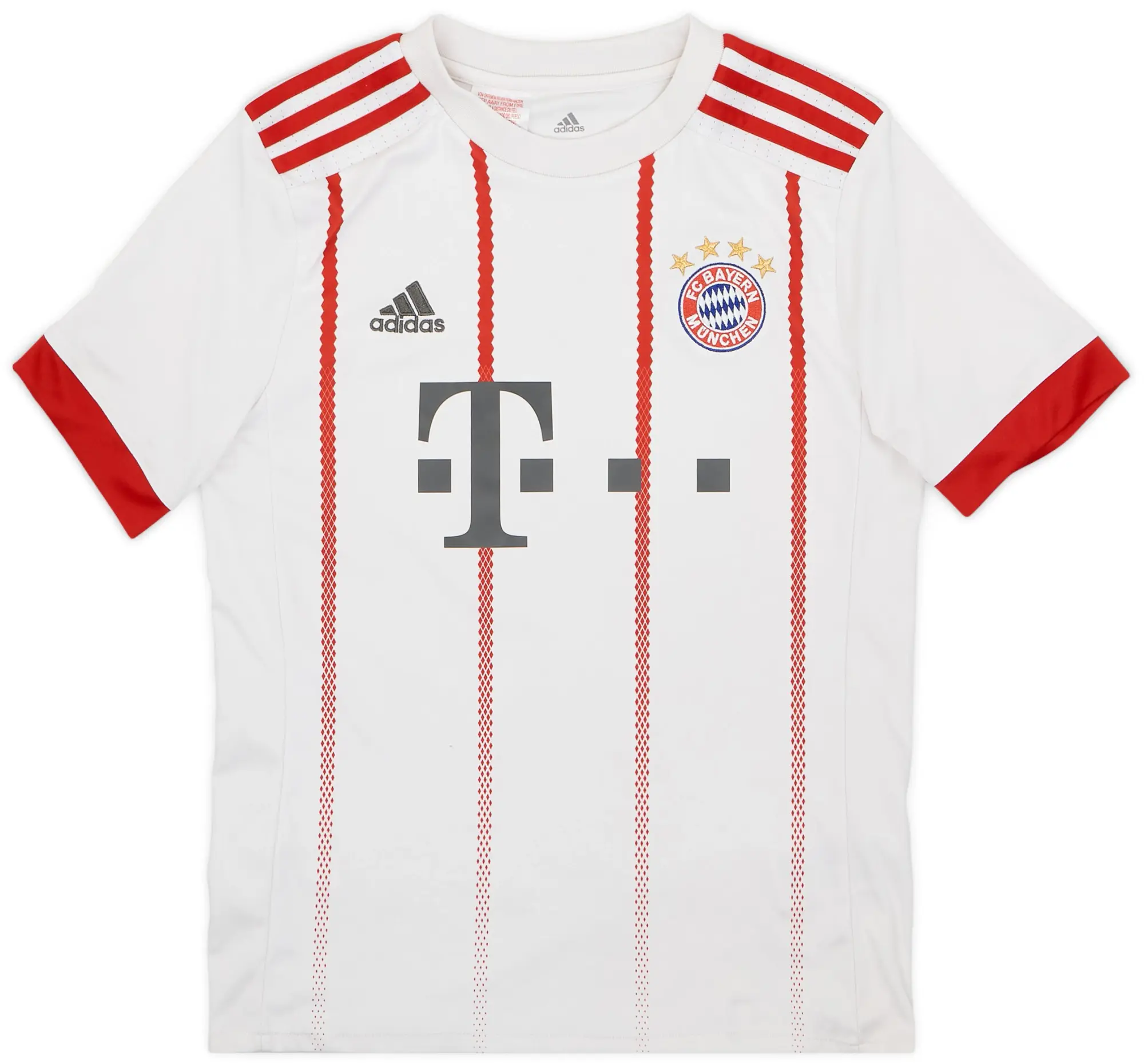 adidas 2017-18 Bayern Munich European Third Shirt - 8/10 - (M.Boys)