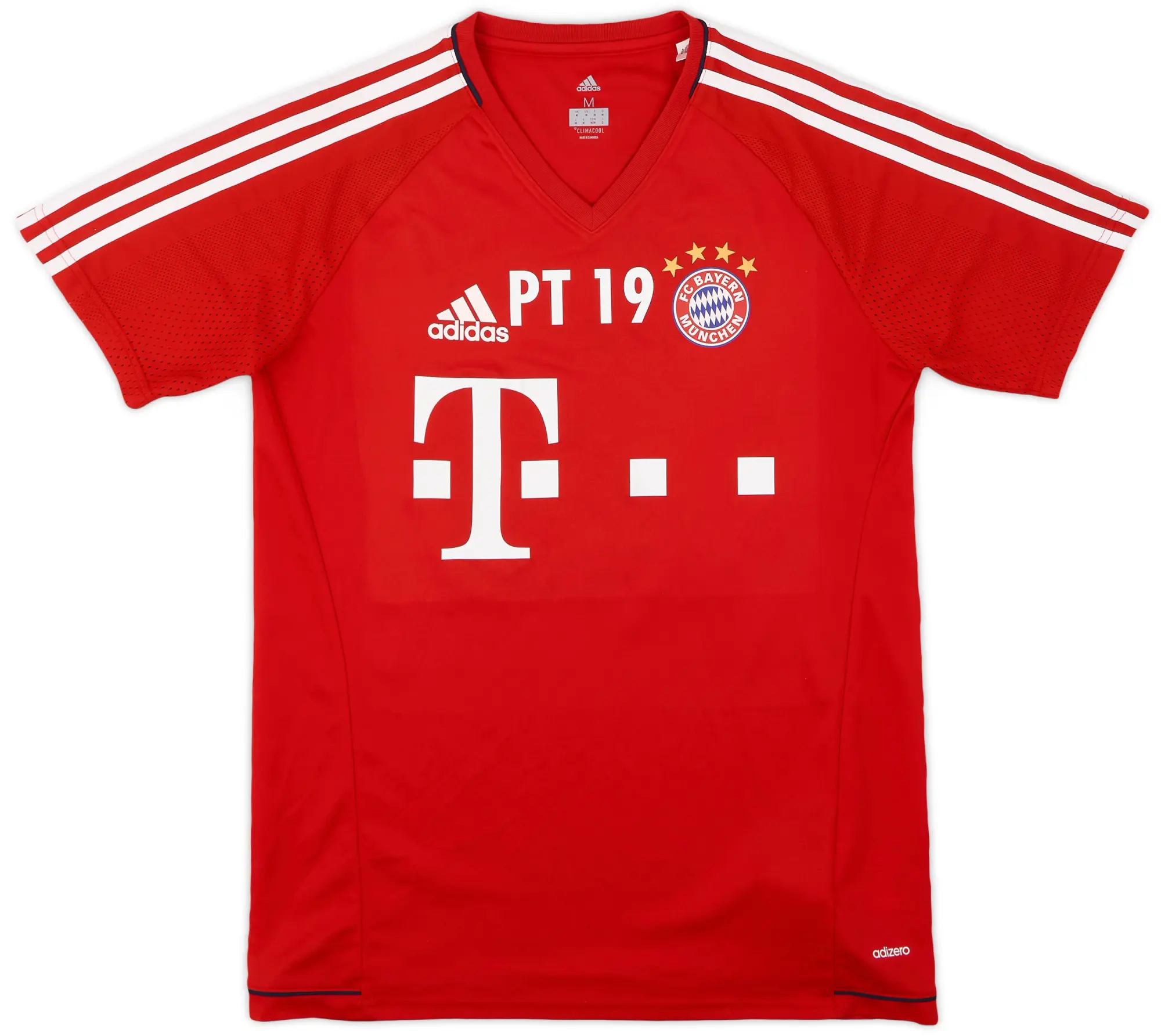 adidas 2017-18 Bayern Munich Player Issue adizero Training Shirt PT #19 - 9/10 - (M)