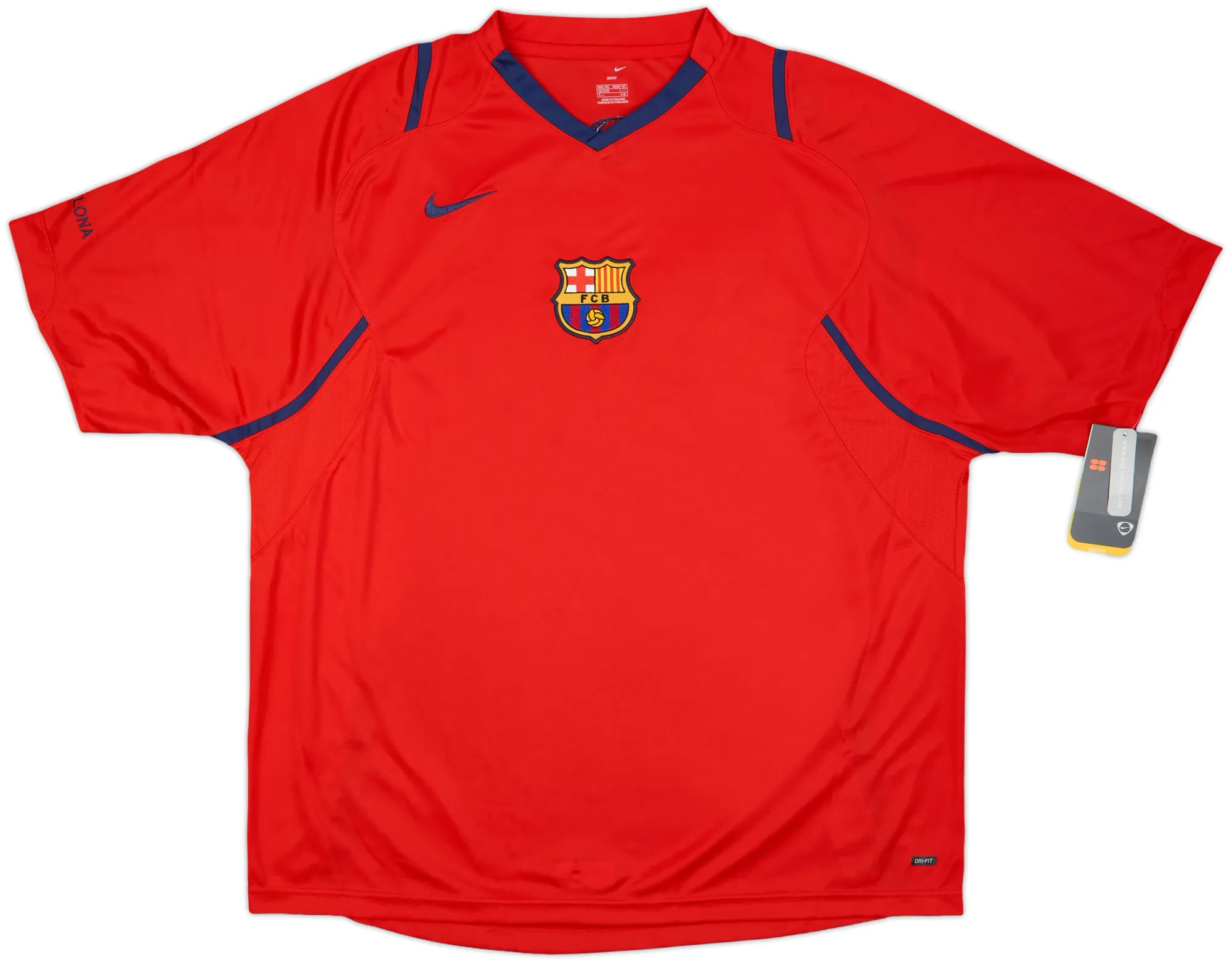 Nike Barcelona Mens SS Home Shirt 2006/07