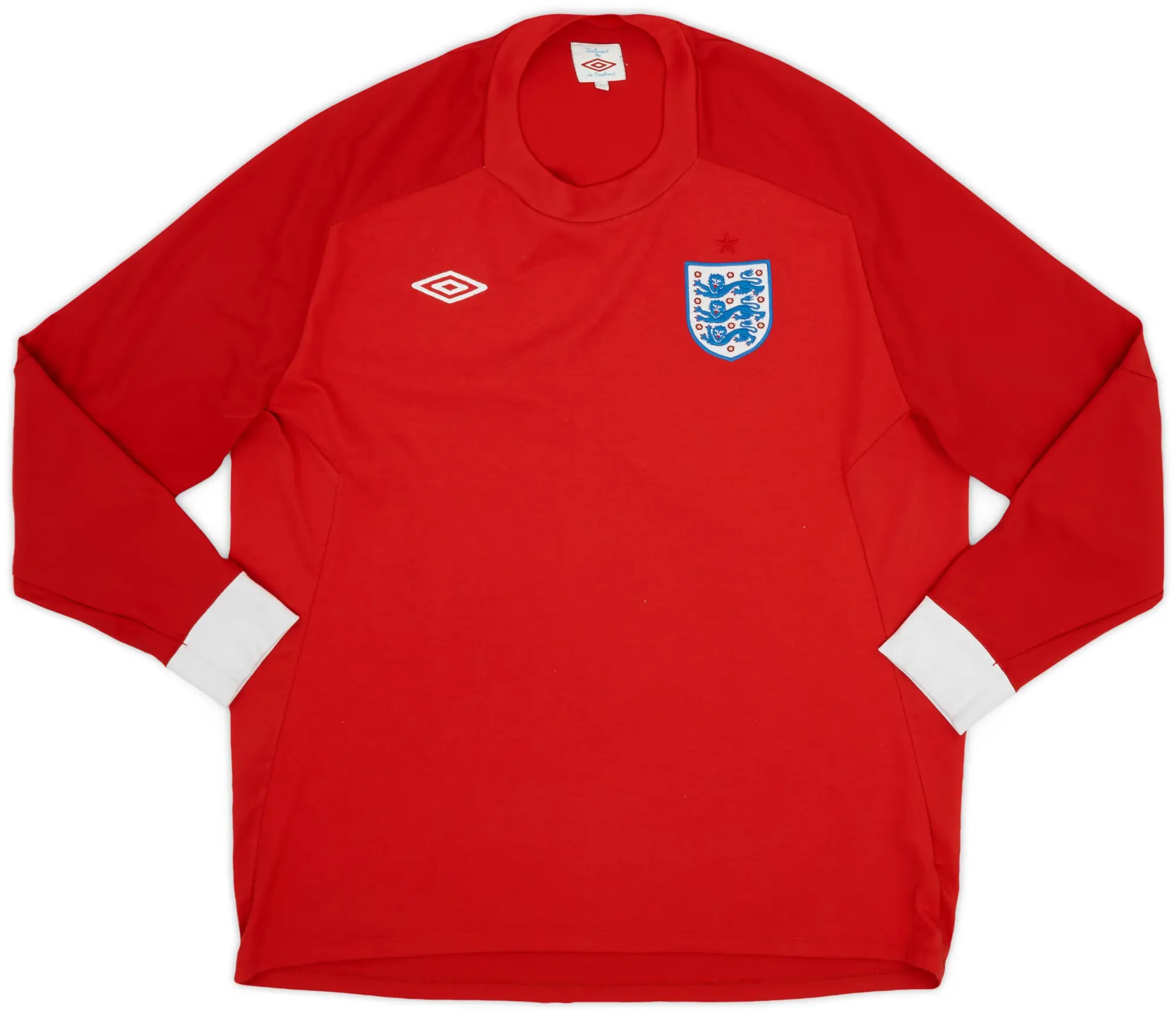 Umbro 2010-11 England Away L/S Shirt - 7/10 - (XXL)
