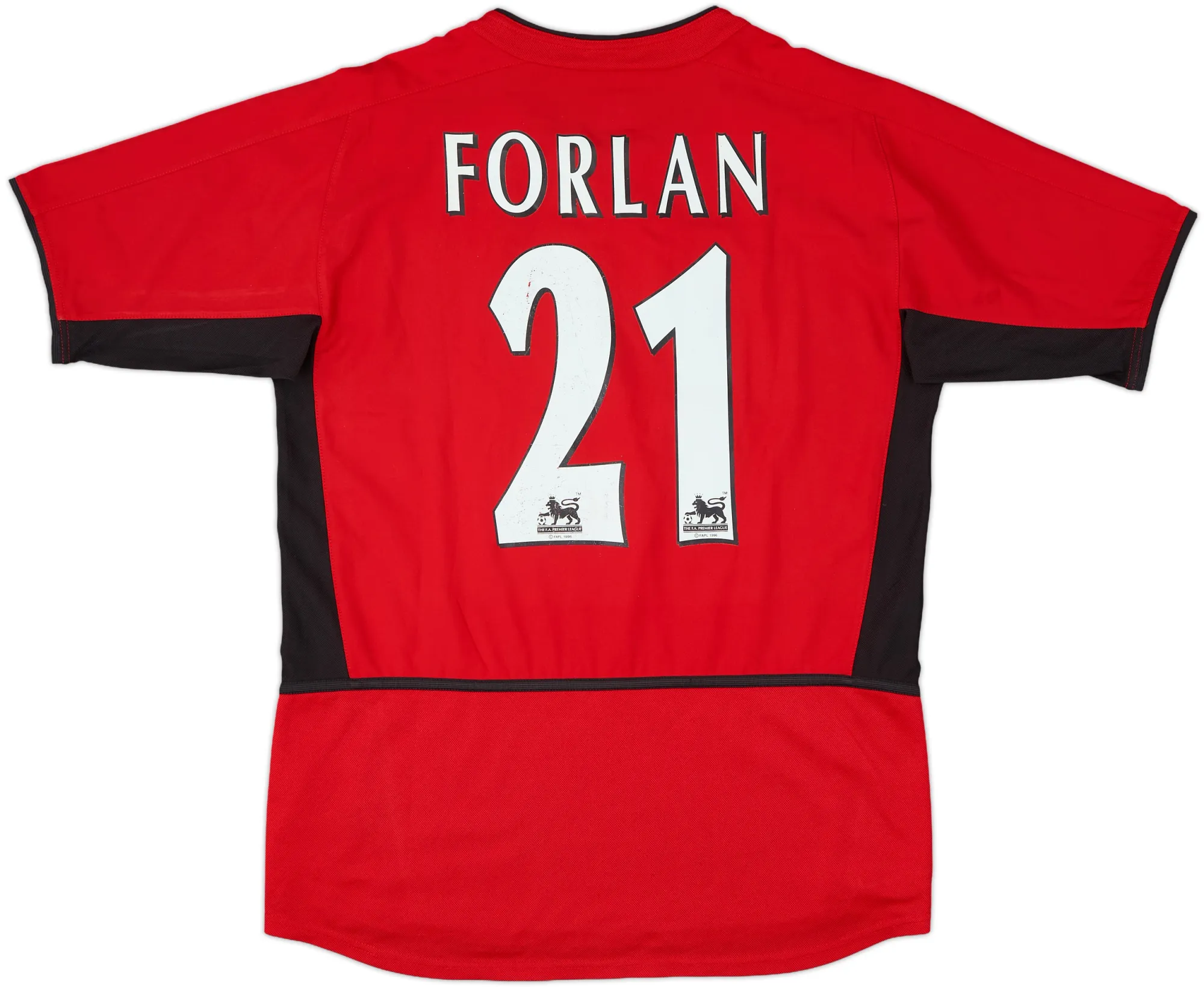 Nike Manchester United Mens SS Home Shirt 2002/04