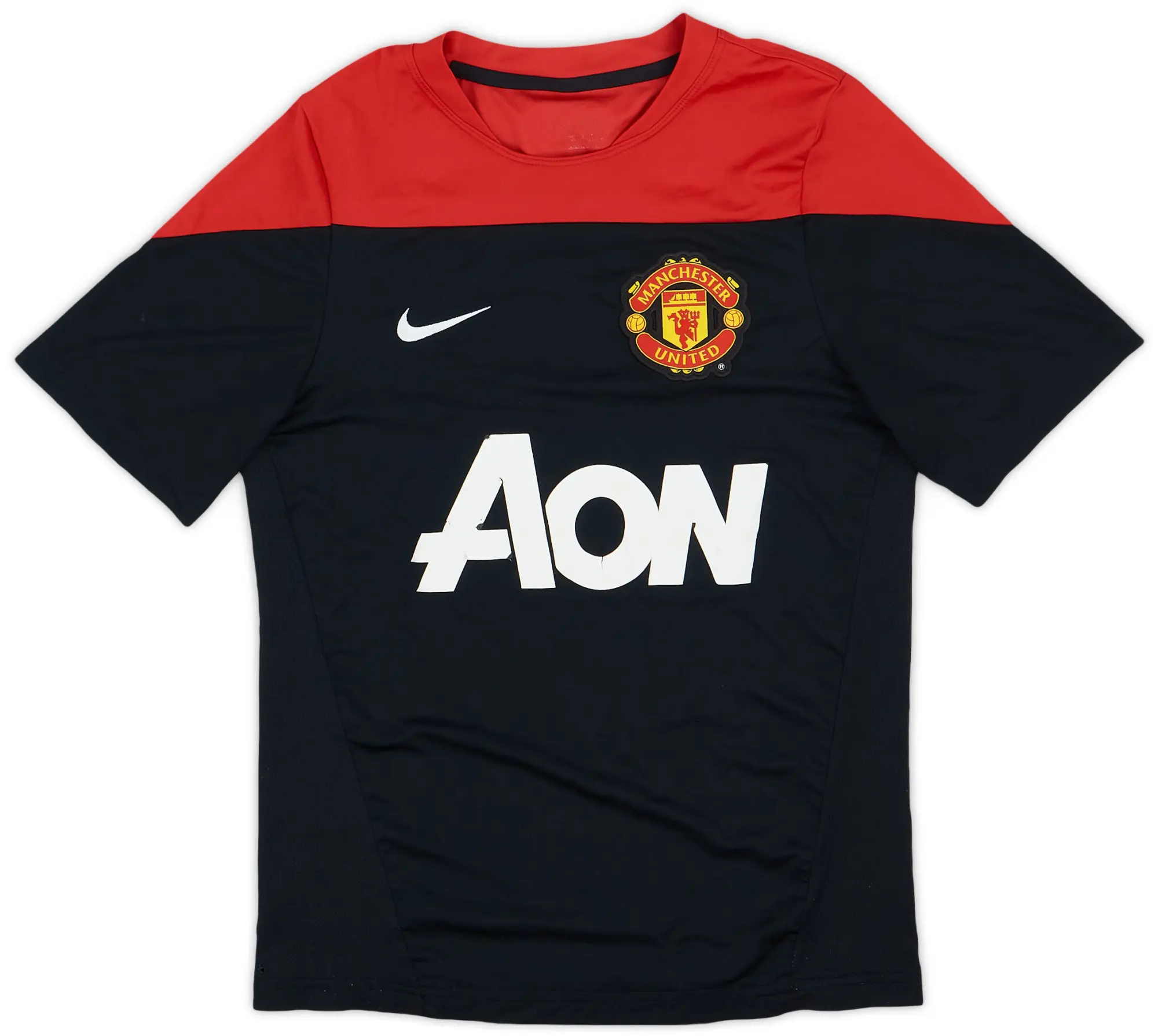 2009-10 Manchester United Nike Polo Shirt - 9/10 - (L)