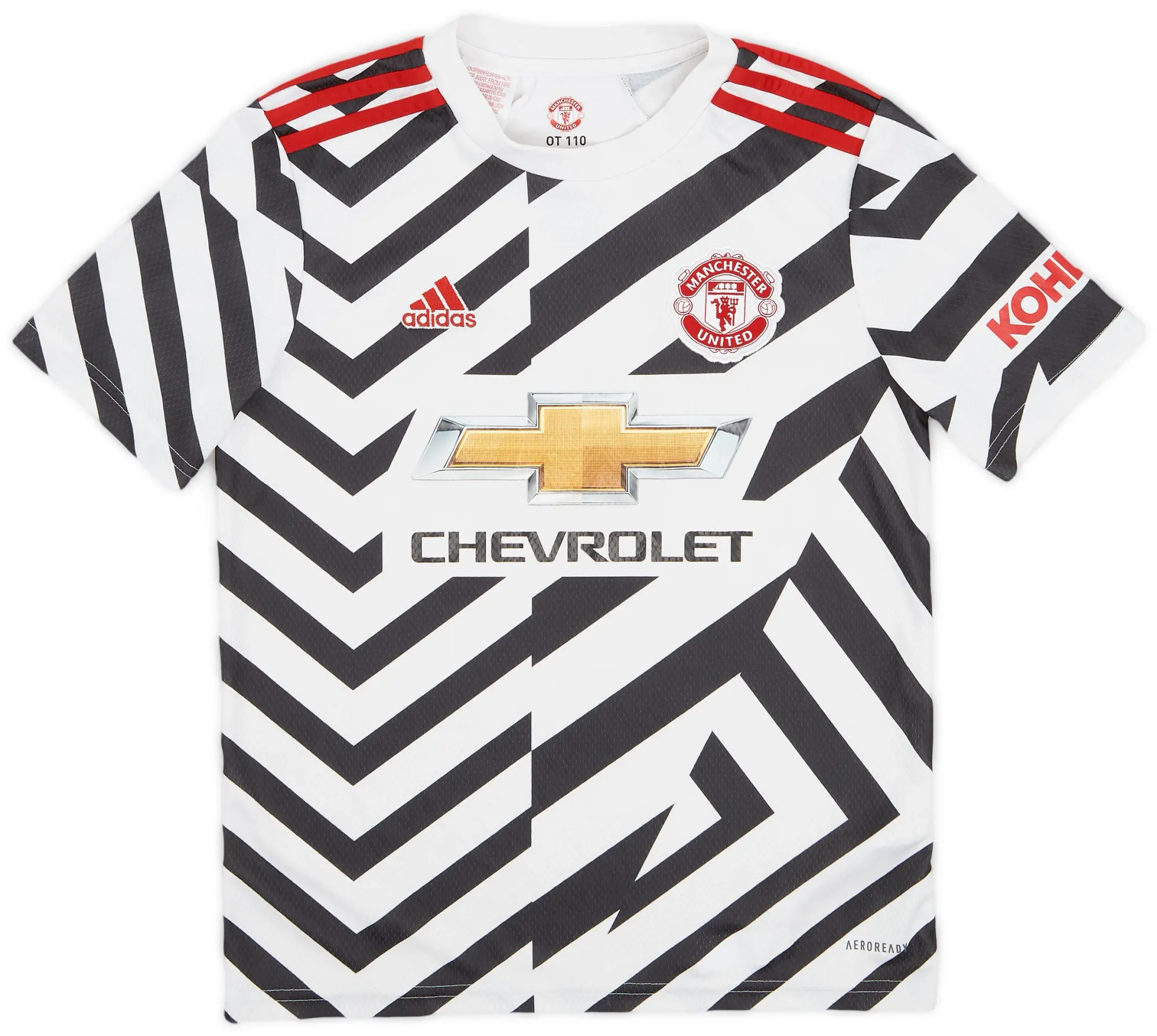 adidas 2020-21 Manchester United Third Shirt - 5/10 - (M.Boys)