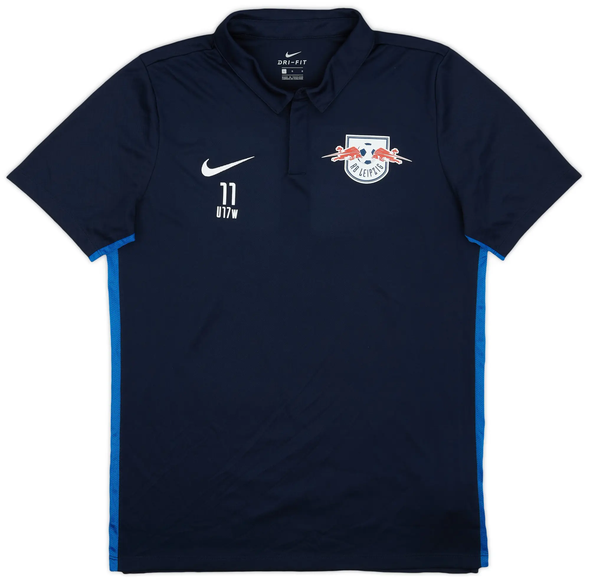 2018-19 RB Leipzig Staff Issue Nike Polo Shirt 11 U17 W - 9/10 - (L)