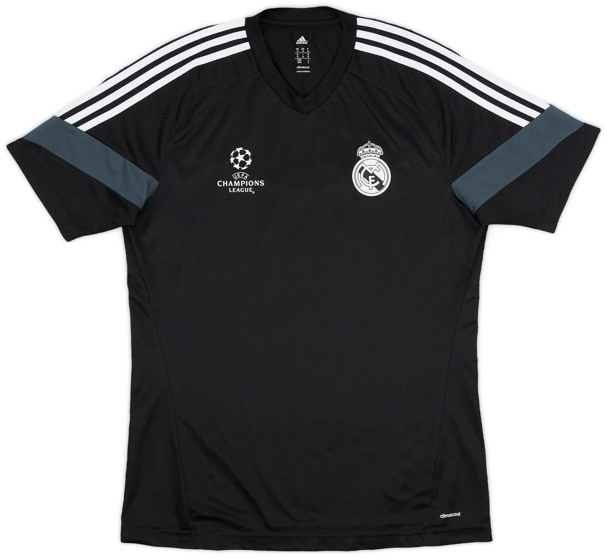 2014-15 Real Madrid Champions League adidas Training Shirt - 8/10