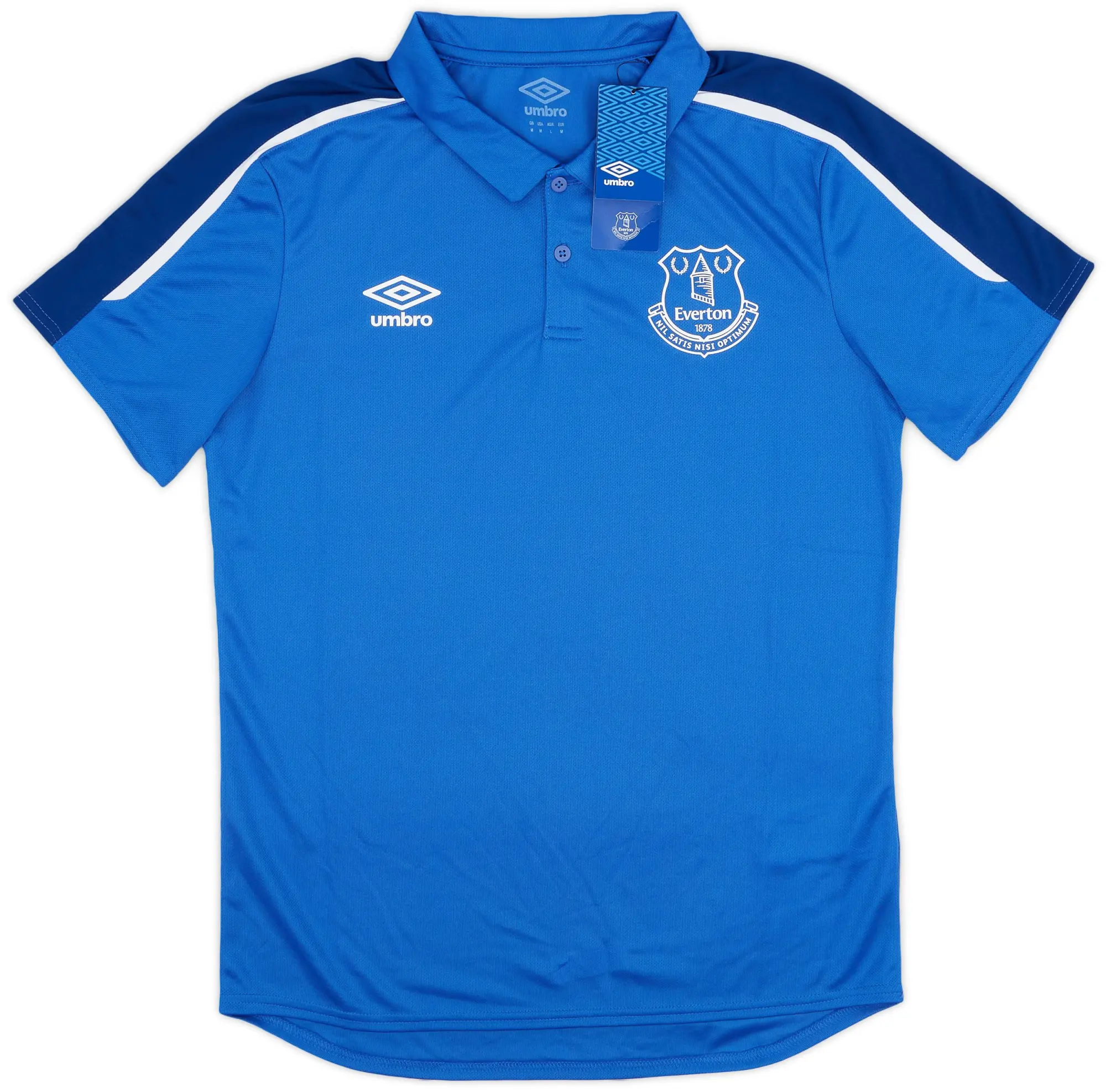2017-18 Everton Umbro Polo Shirt (M)