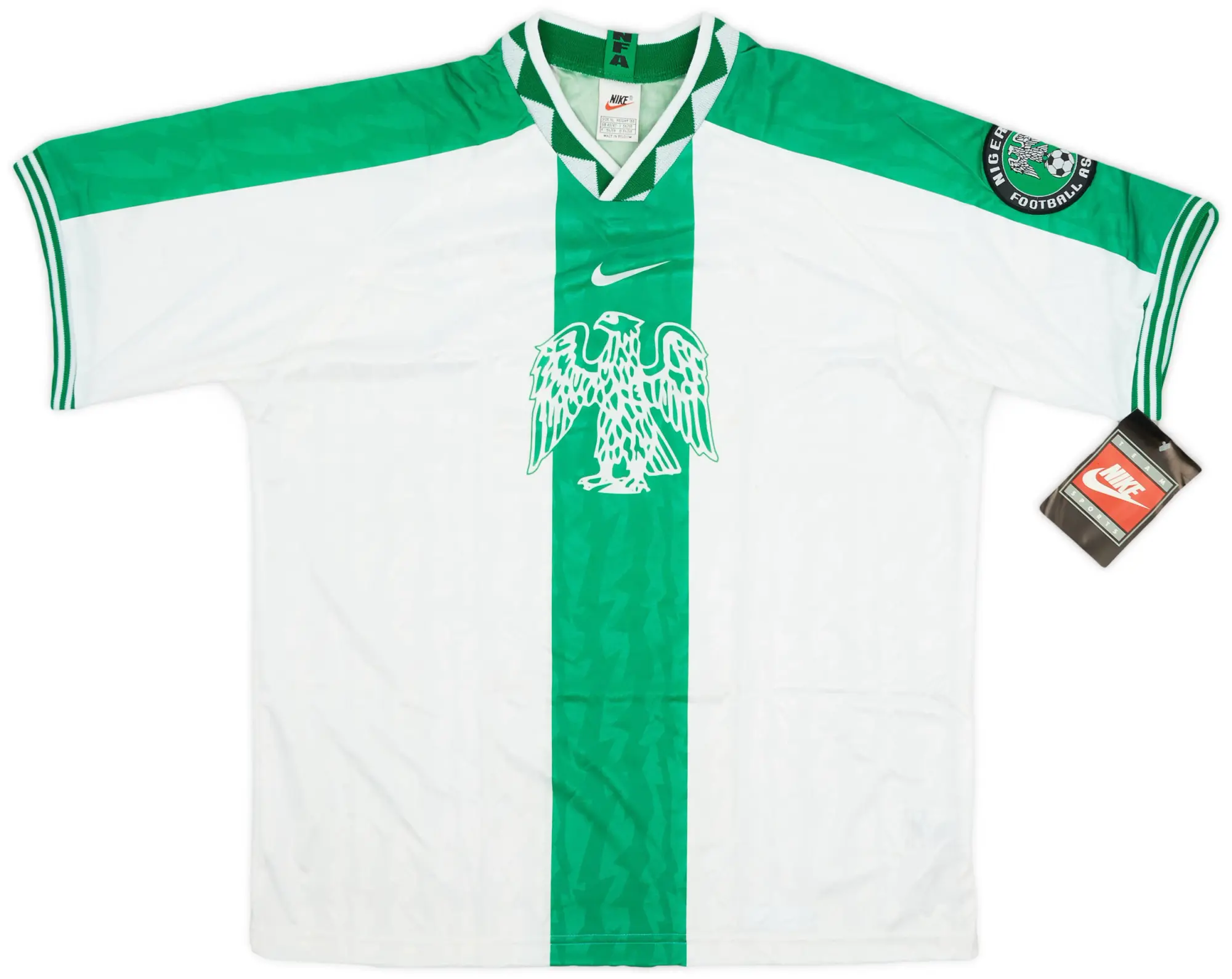 1996-98 Nigeria Player Issue Nike Training Shirt (XL)