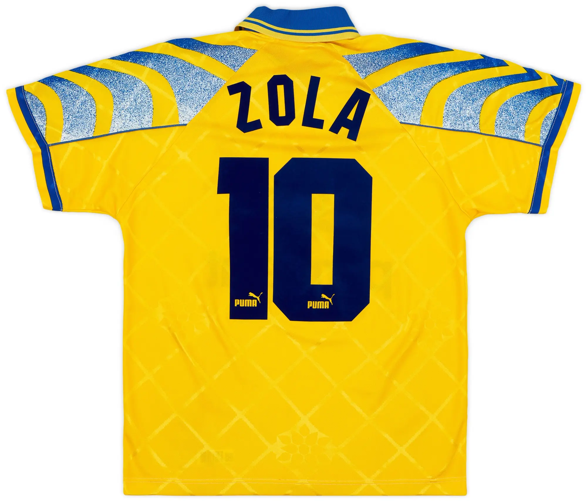 Puma 1995-96 Parma Third Shirt Zola #10 - 6/10 - (S)