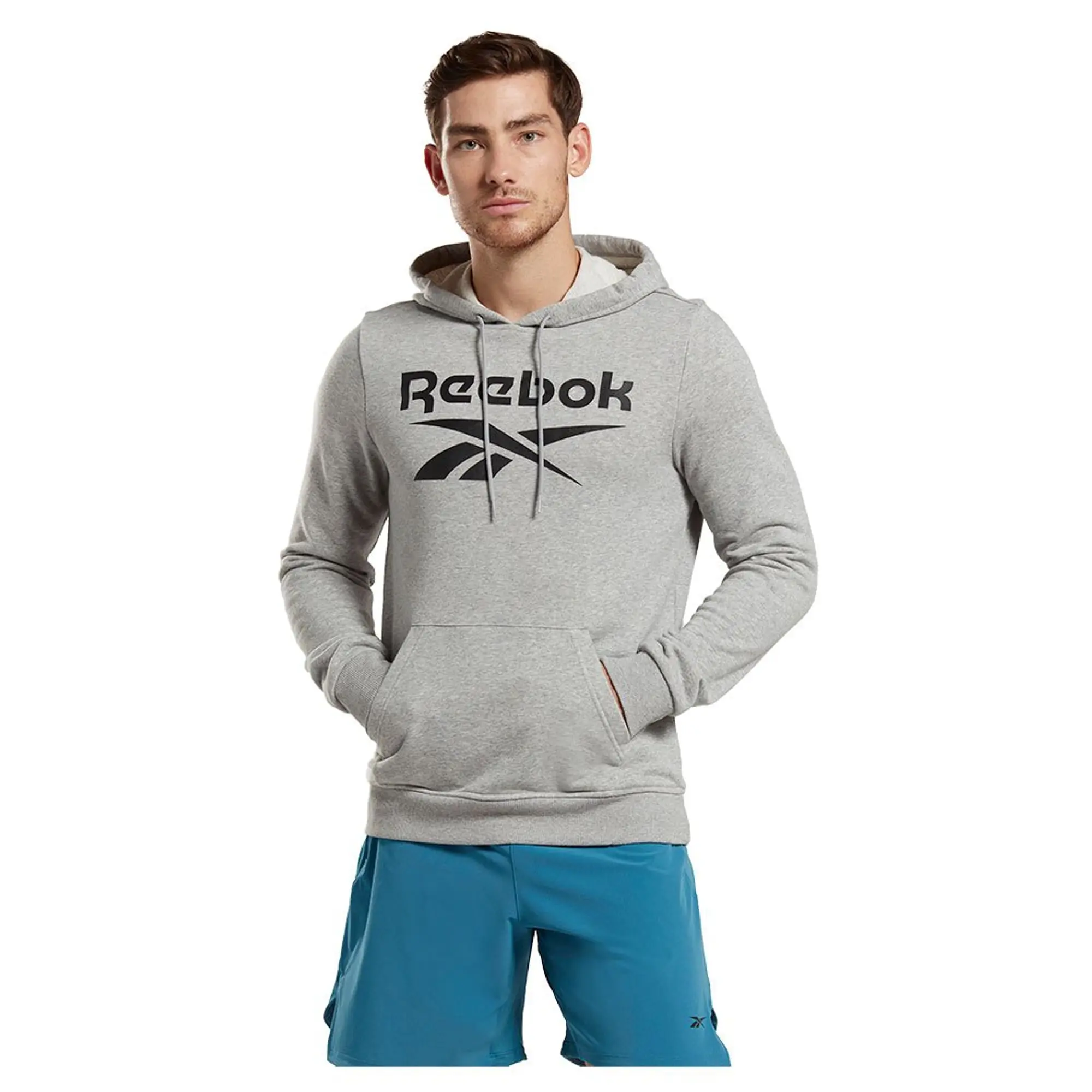 Reebok Identity French Terry Vector Pullover Sweatshirt