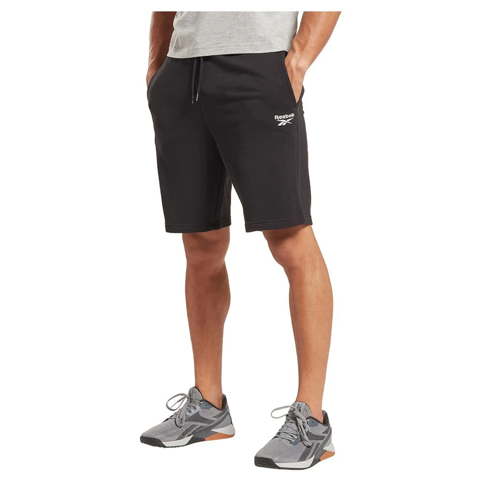 Reebok Mens Identity French Terry Shorts