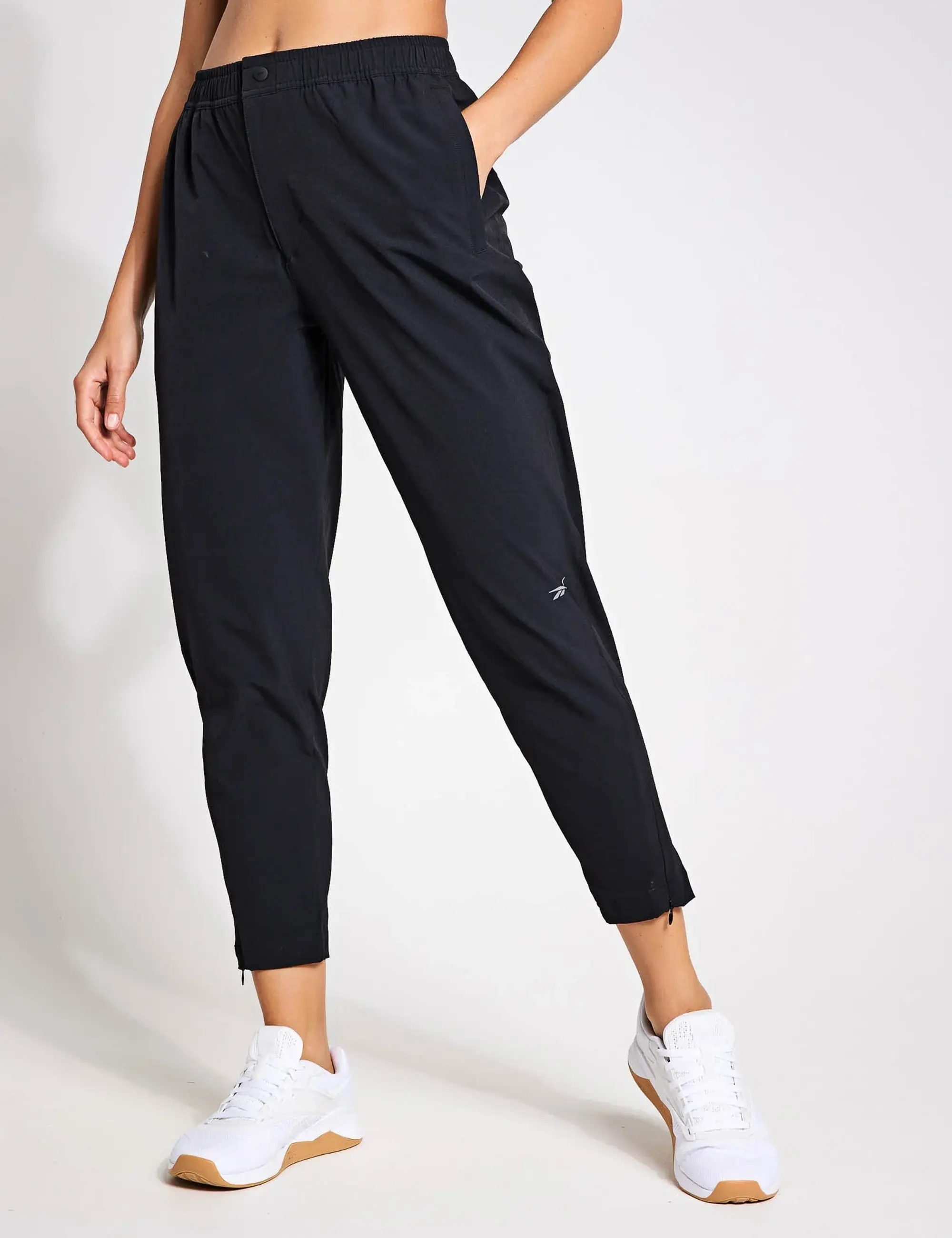 Reebok Women's Active Collective Skystretch Woven Pant - Black -  Size: XS