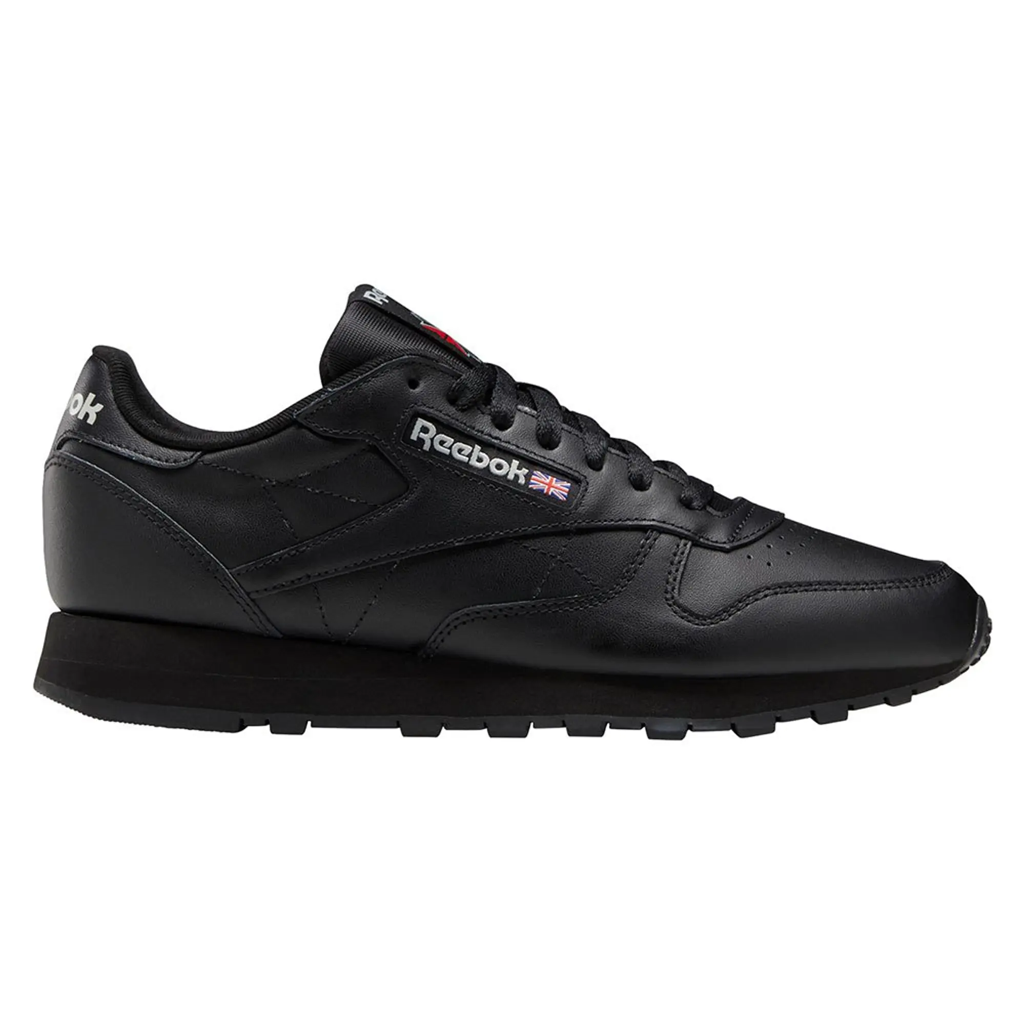 Reebok Classic Leather Trainer - Black - Size 7 - Black