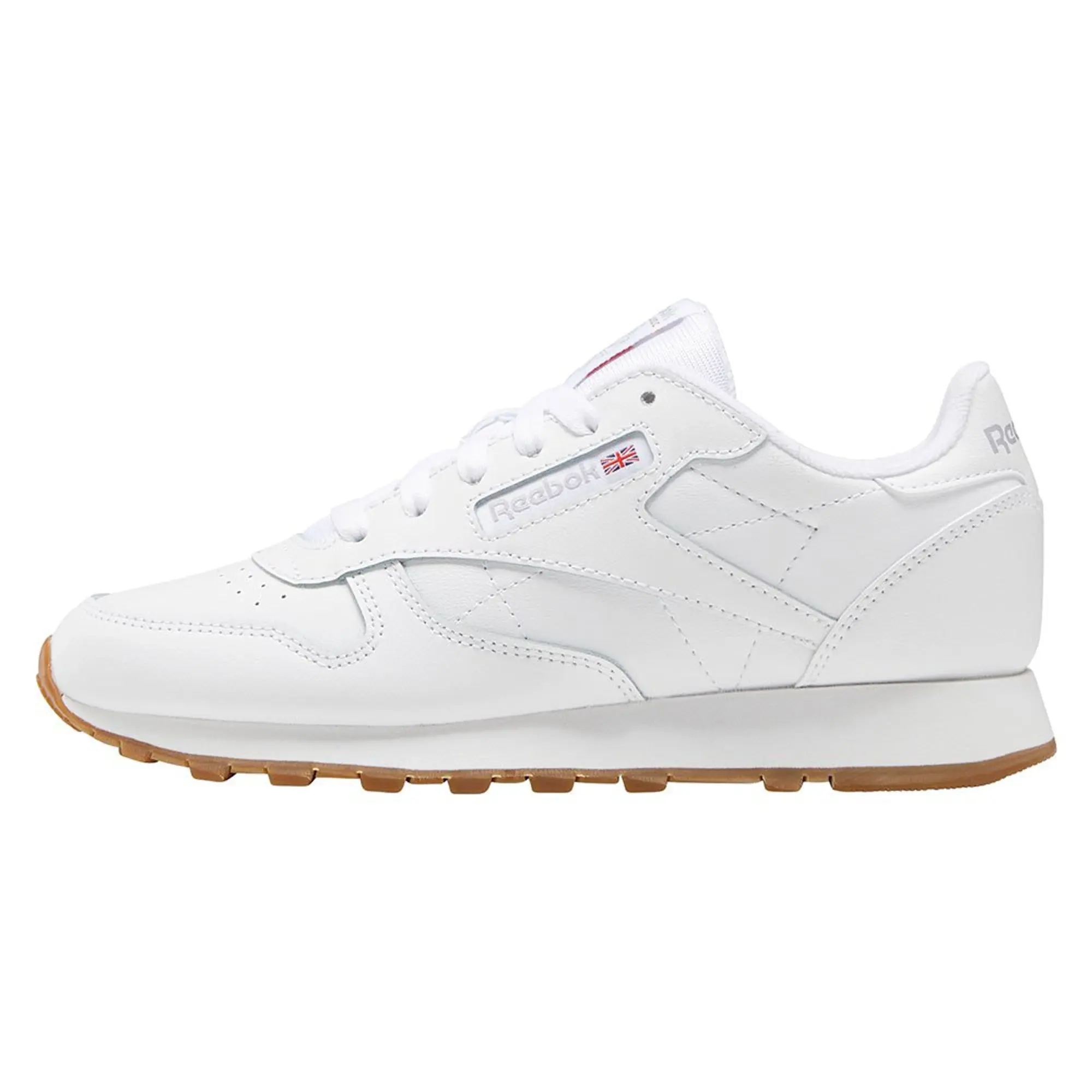 Reebok Boys Boy's Classics Junior Classic Leather Trainers in White Leather (archived)