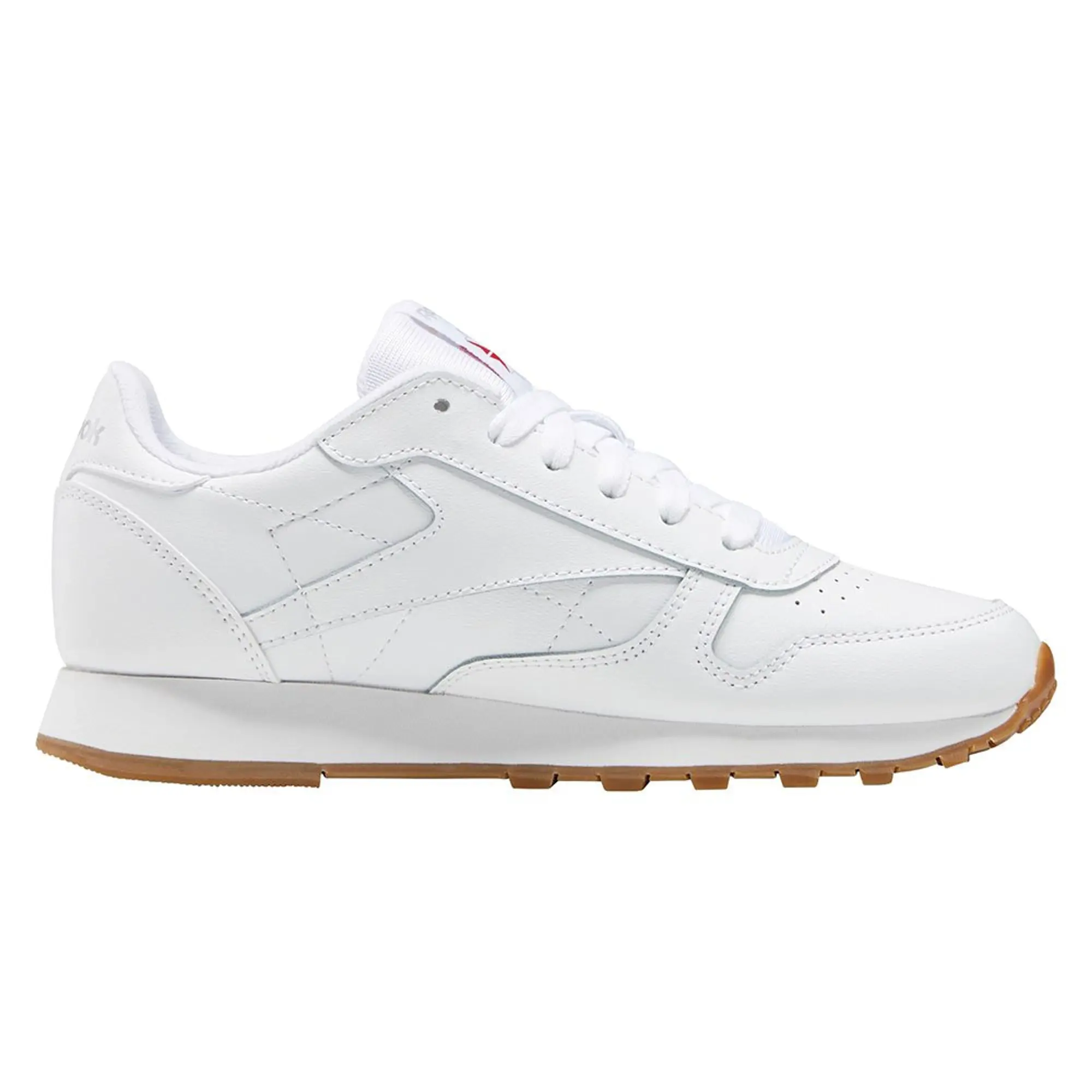 Reebok Boys Boy's Classics Junior Classic Leather Trainers in White Leather (archived)