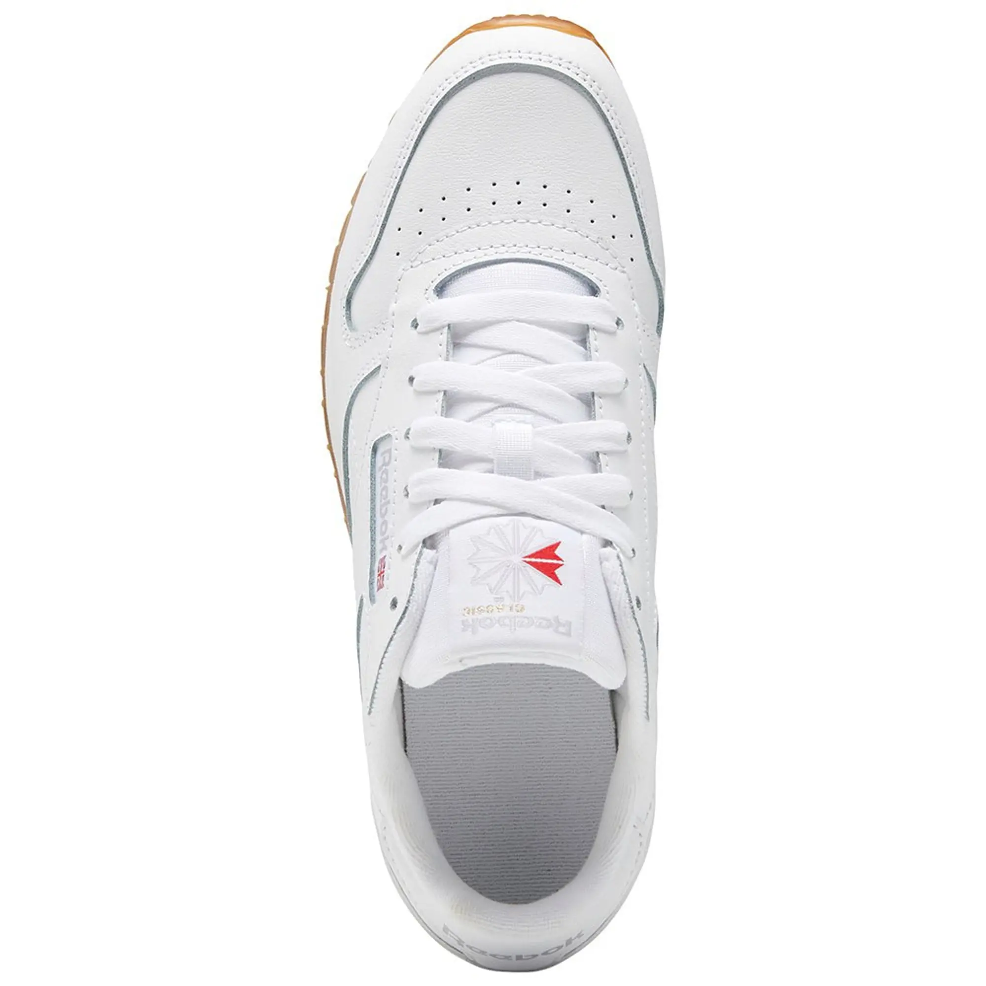 Reebok Boys Boy's Classics Junior Classic Leather Trainers in White Leather (archived)