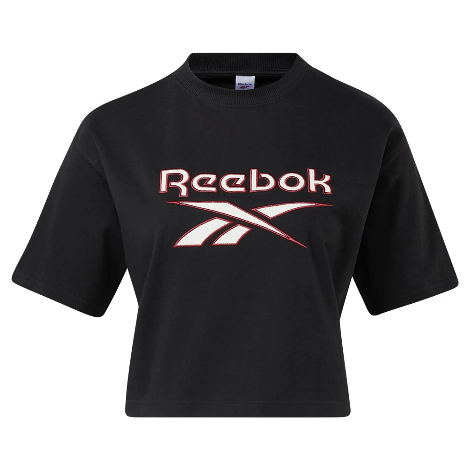 Reebok Classics Big Logo Cropped Short Sleeve T-shirt