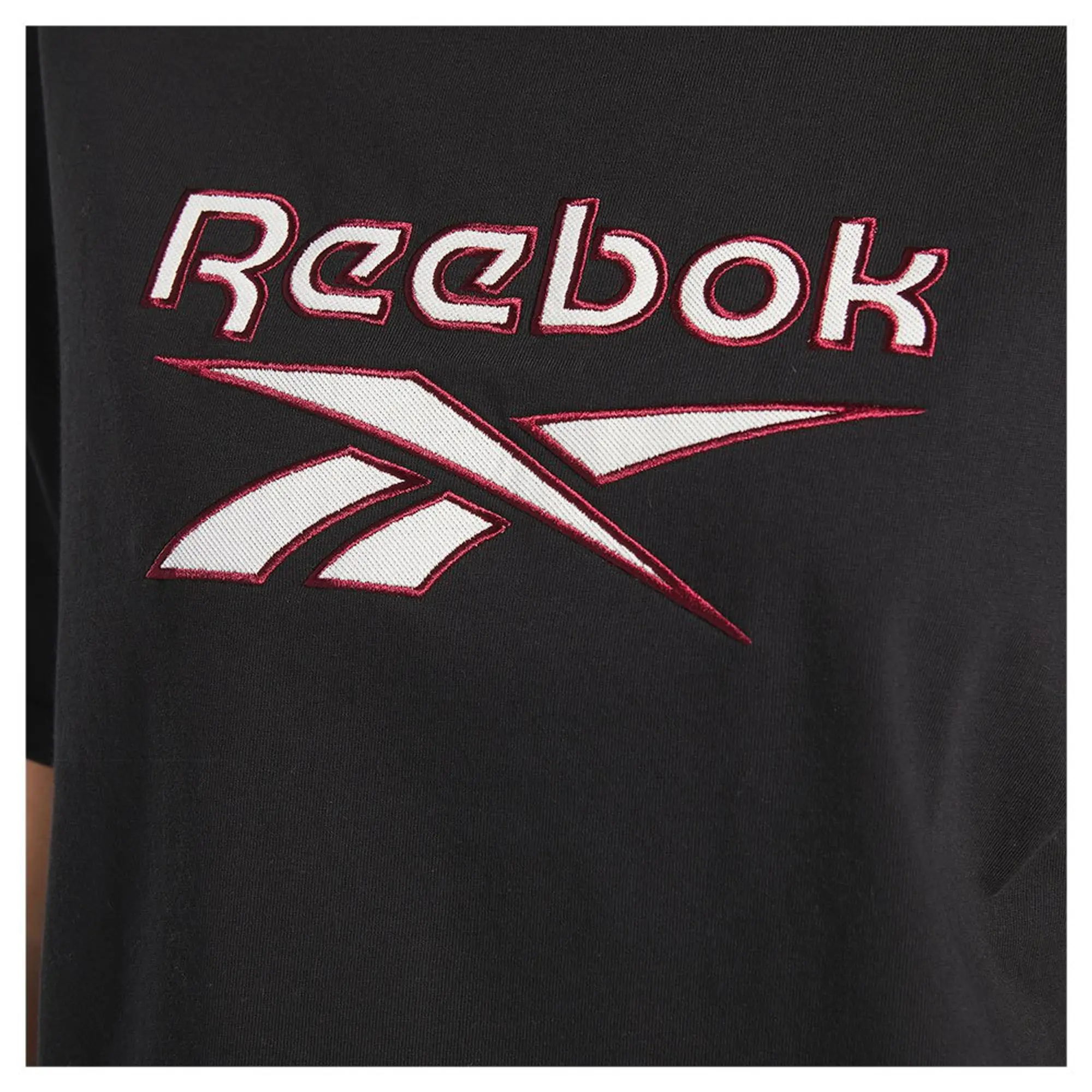 Reebok Classics Big Logo Cropped Short Sleeve T-shirt