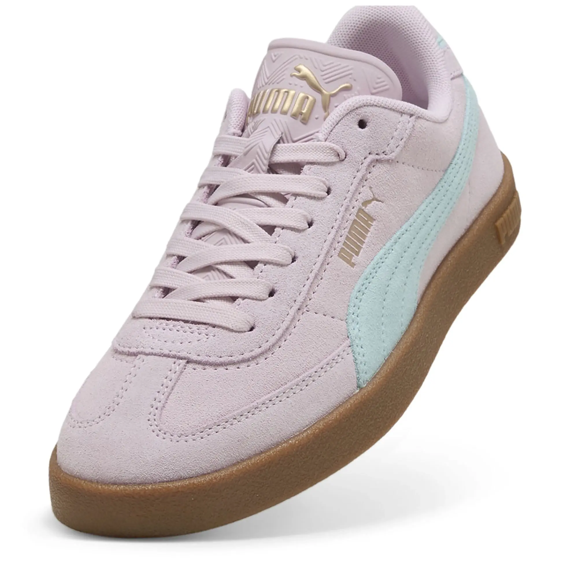 Puma  Club II Era Suede  women's Shoes (Trainers) in Pink