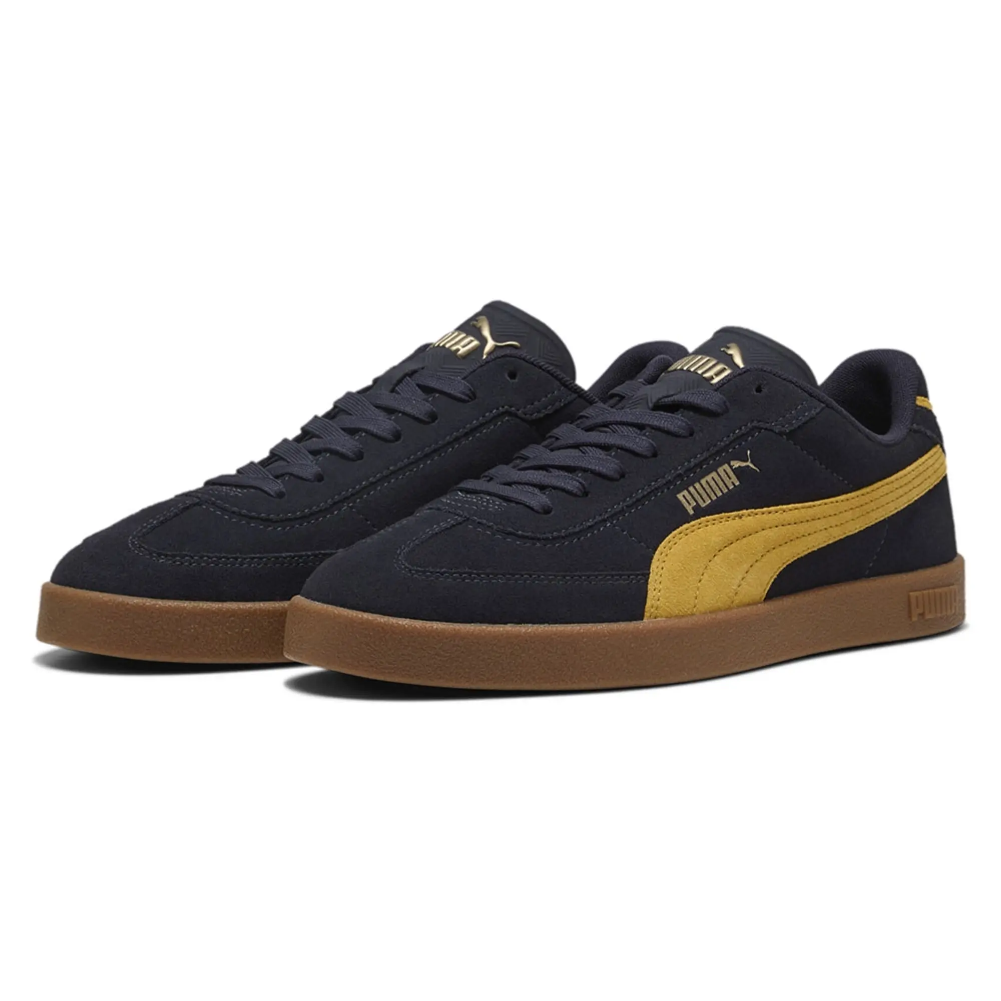 Puma  Club II Era Suede  men's Shoes (Trainers) in Marine