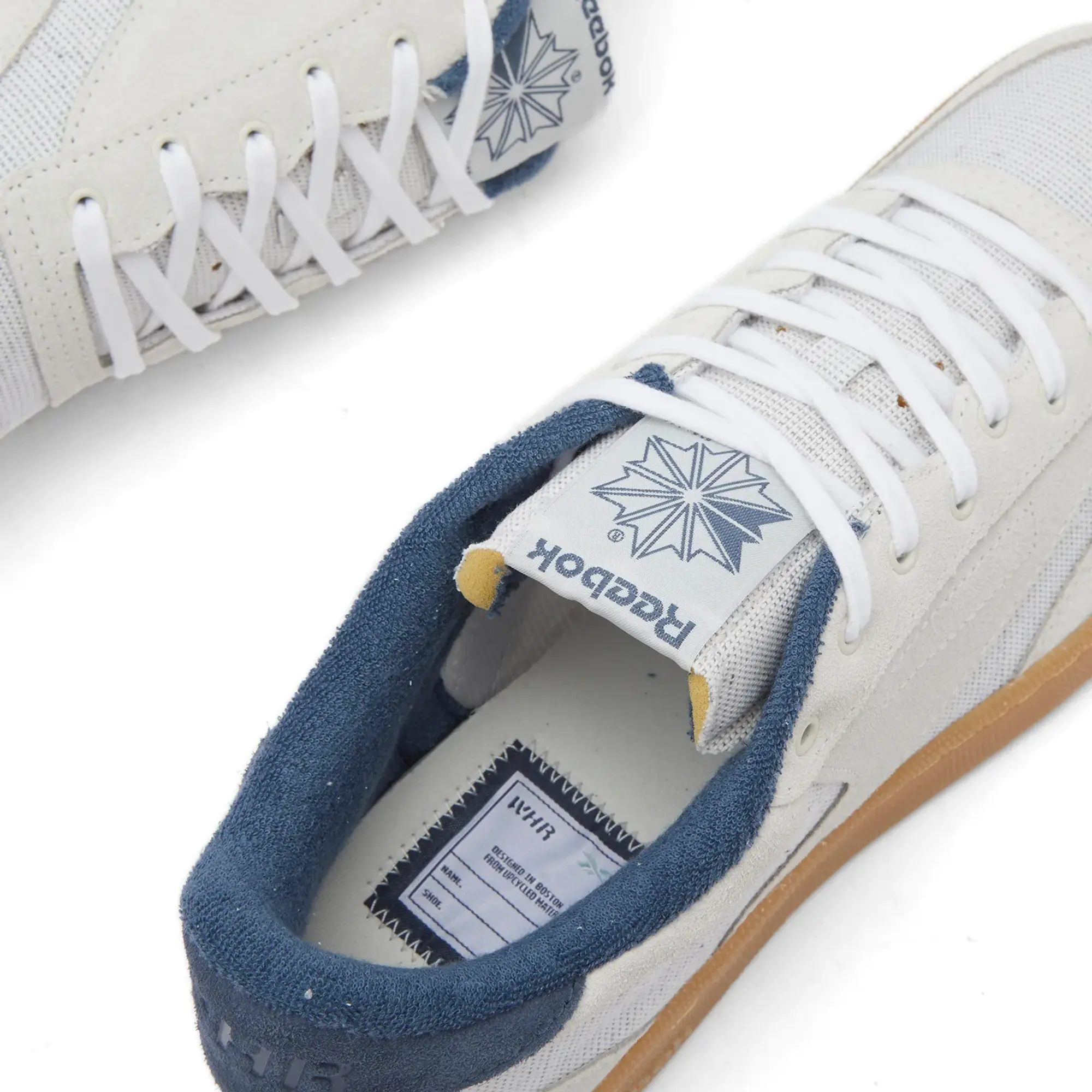 Reebok Men's x Western Hydrodynamic Research Club C 85 White/Chalk/Indigo