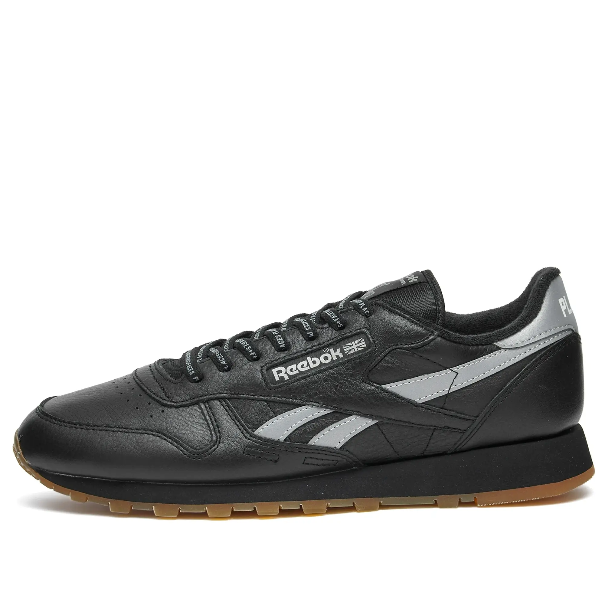 Reebok x Places + Faces Classic Leather Women's - Black, Black