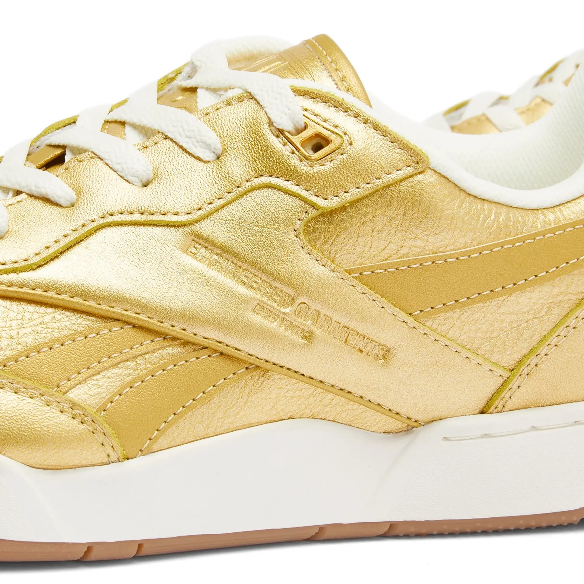 Reebok Men's x Engineered Garments BB 4000 II Metallic Gold/Chalk