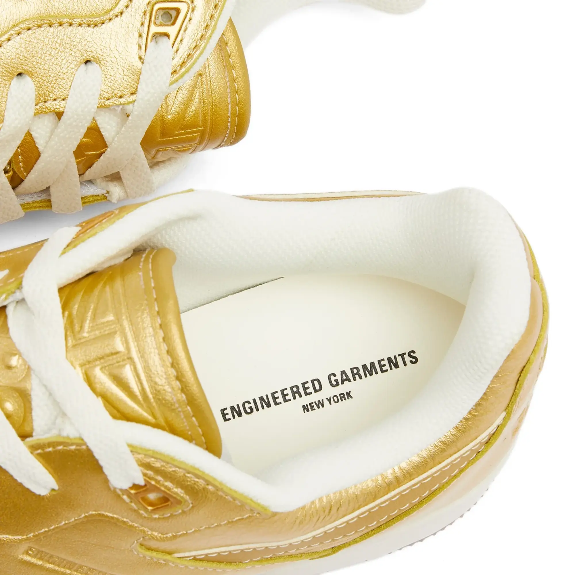 Reebok Men's x Engineered Garments BB 4000 II Metallic Gold/Chalk
