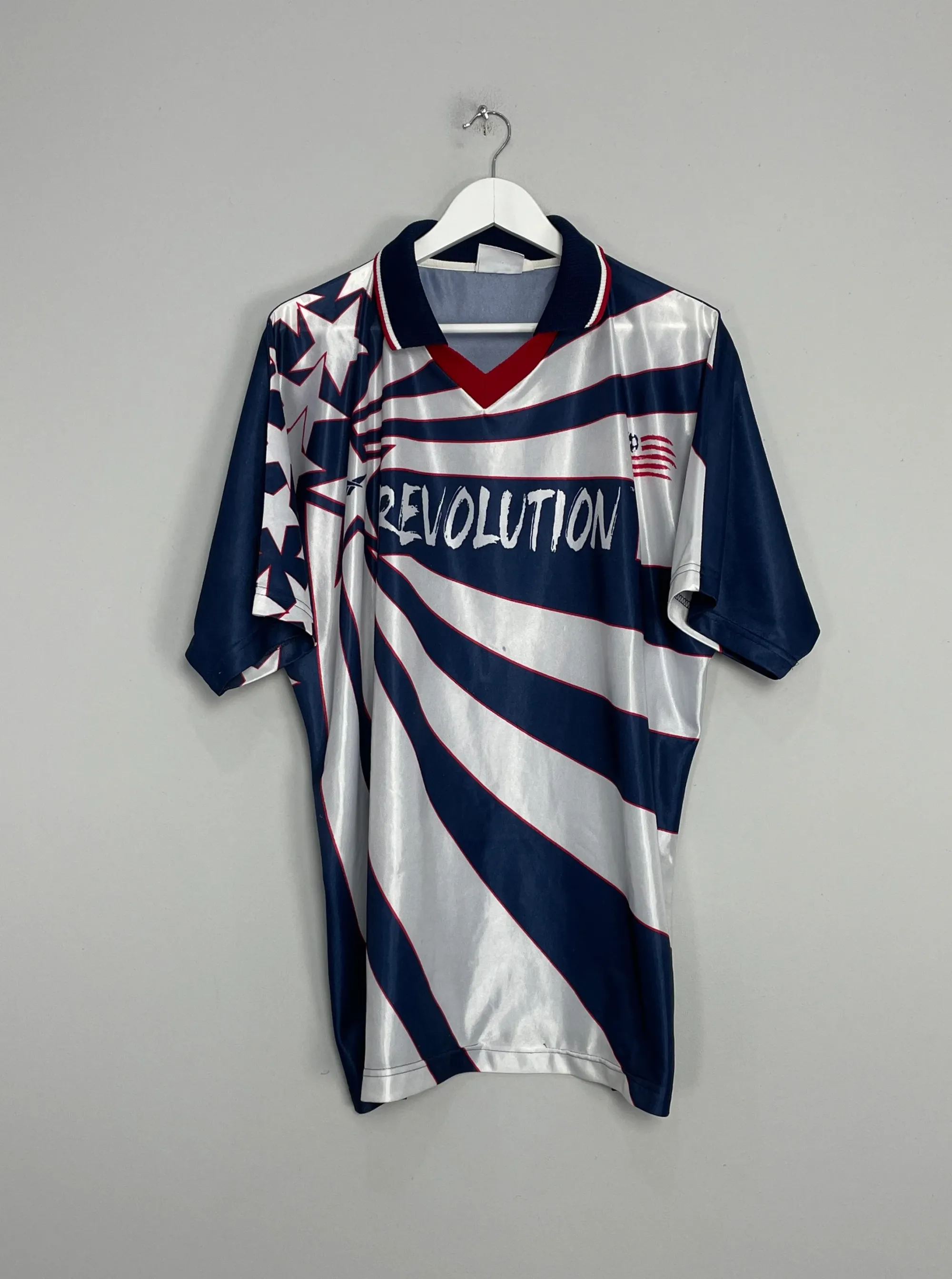 1997/98 NEW ENGLAND REVOLUTION THIRD SHIRT (L) REEBOK 809510600