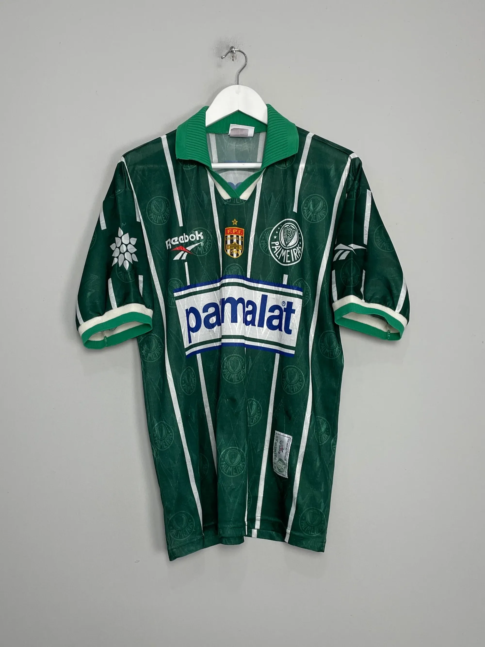 1996/97 PALMEIRAS #10 HOME SHIRT (M) REEBOK | 825365757 | FOOTY.COM