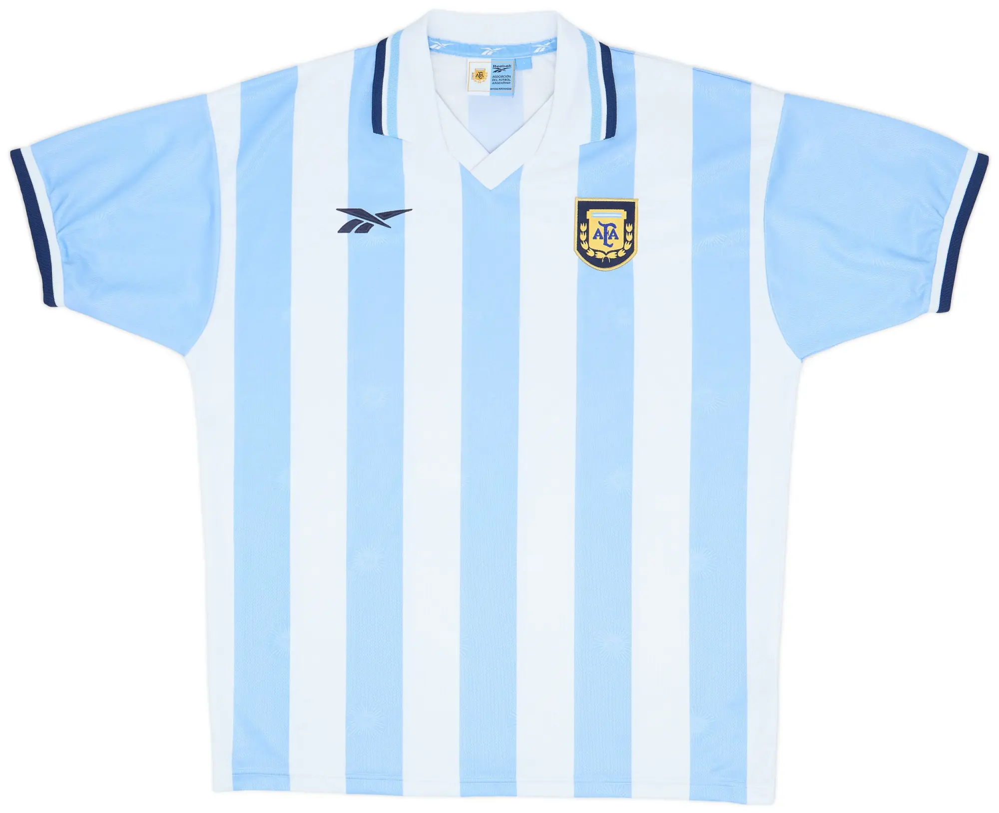 Reebok Argentina Mens SS Home Shirt 1999