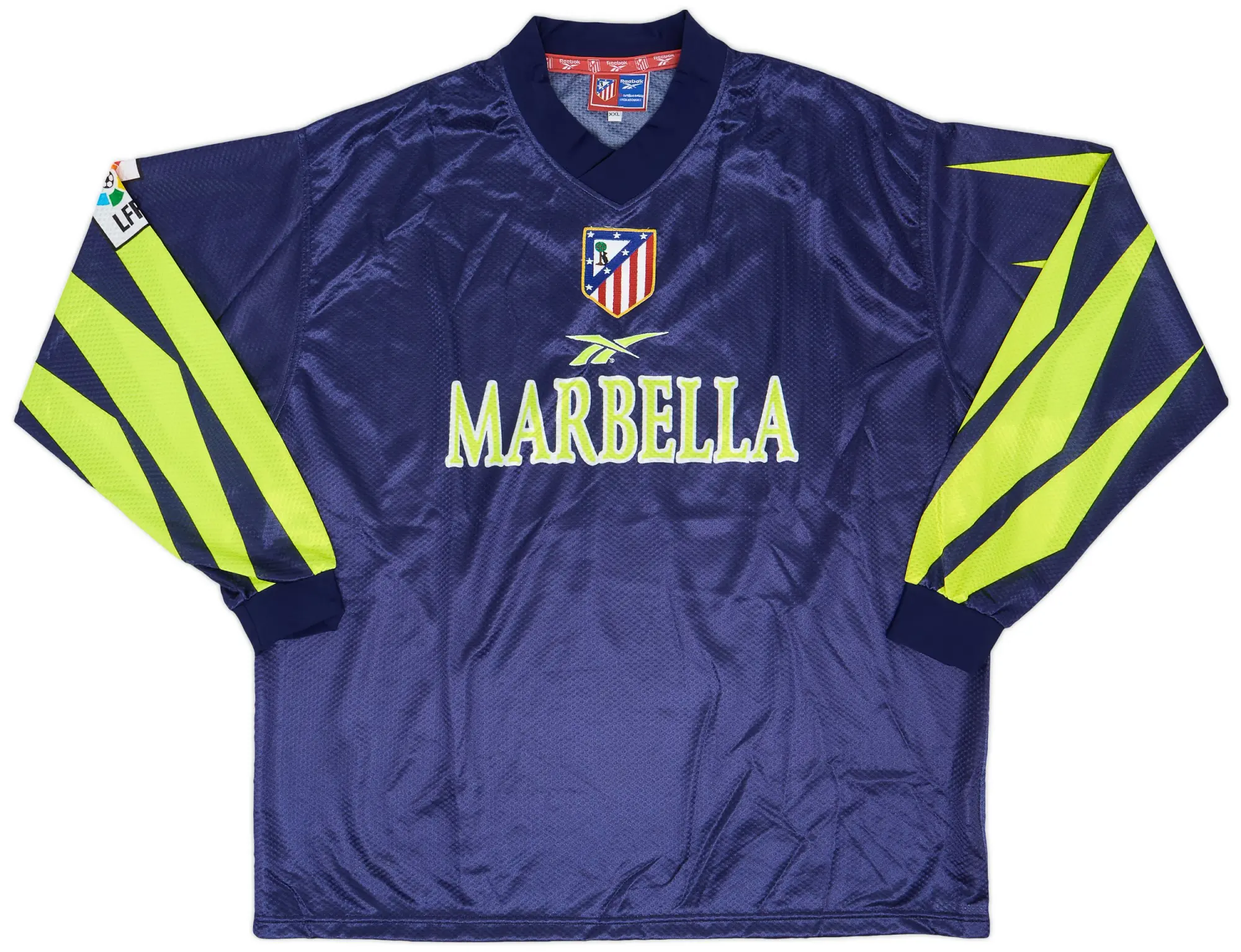 Reebok 1998-99 Atletico Madrid GK Shirt - 9/10 - (XXL)