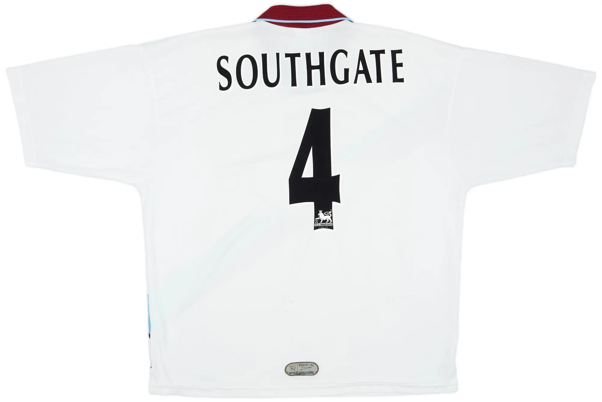 Reebok 1999-00 Aston Villa Away Shirt Southgate #4 - 5/10 - (XL)