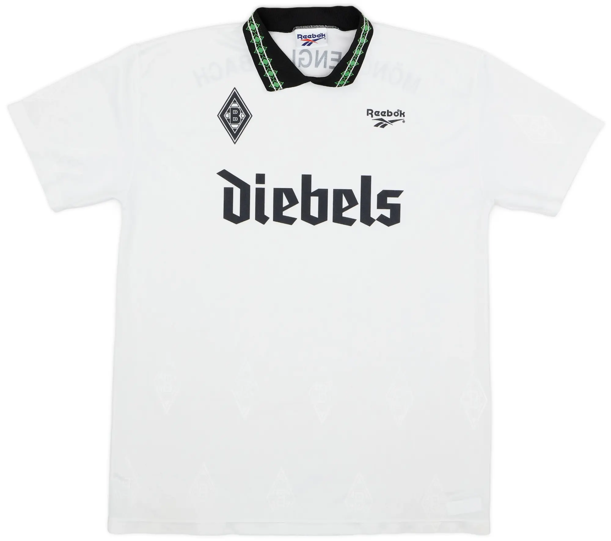 Reebok Borussia Monchengladbach Mens SS Home Shirt 1995/96