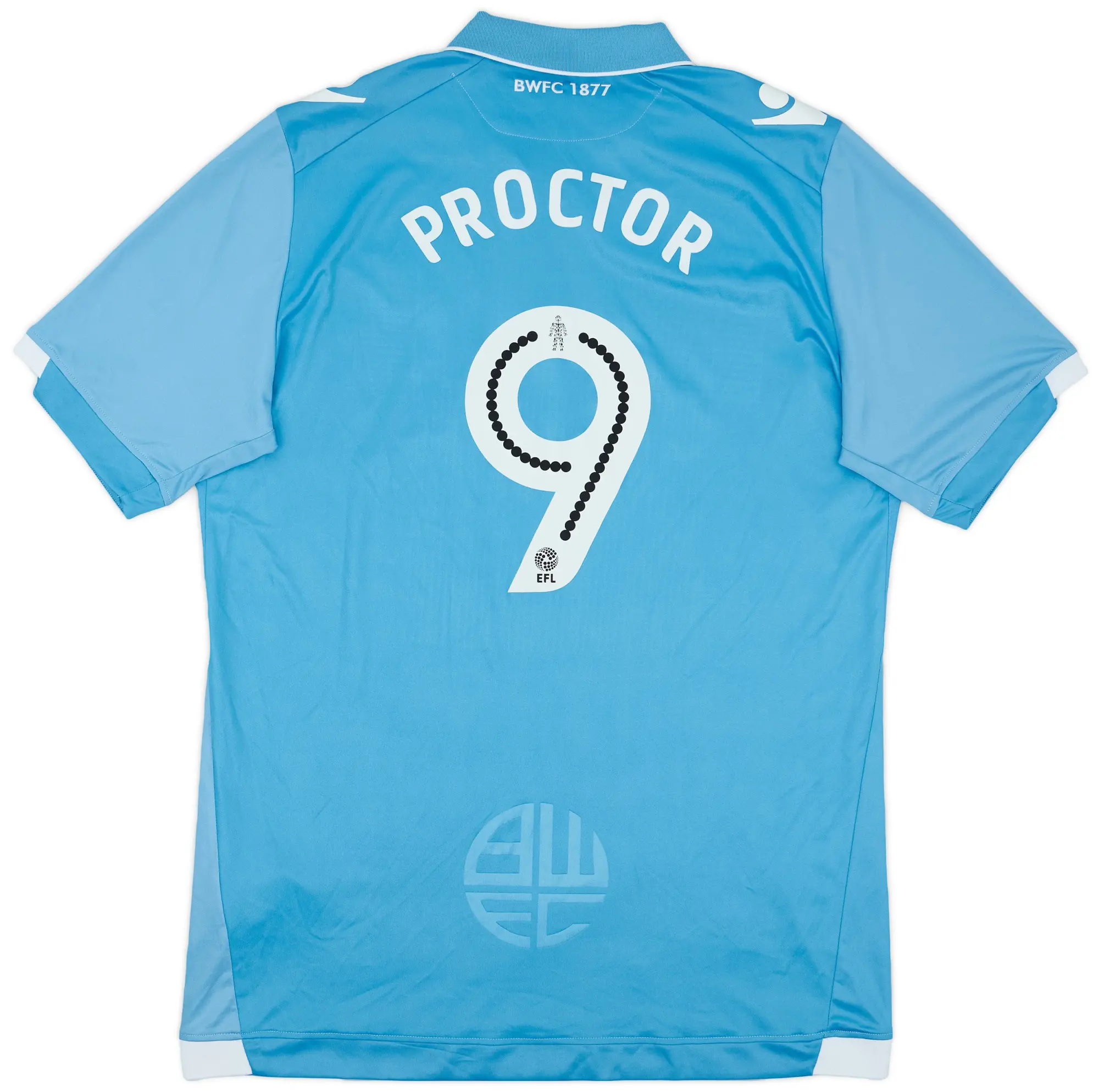 Reebok 2016-17 Bolton Away Shirt Proctor #9 - 9/10 - (3XL)