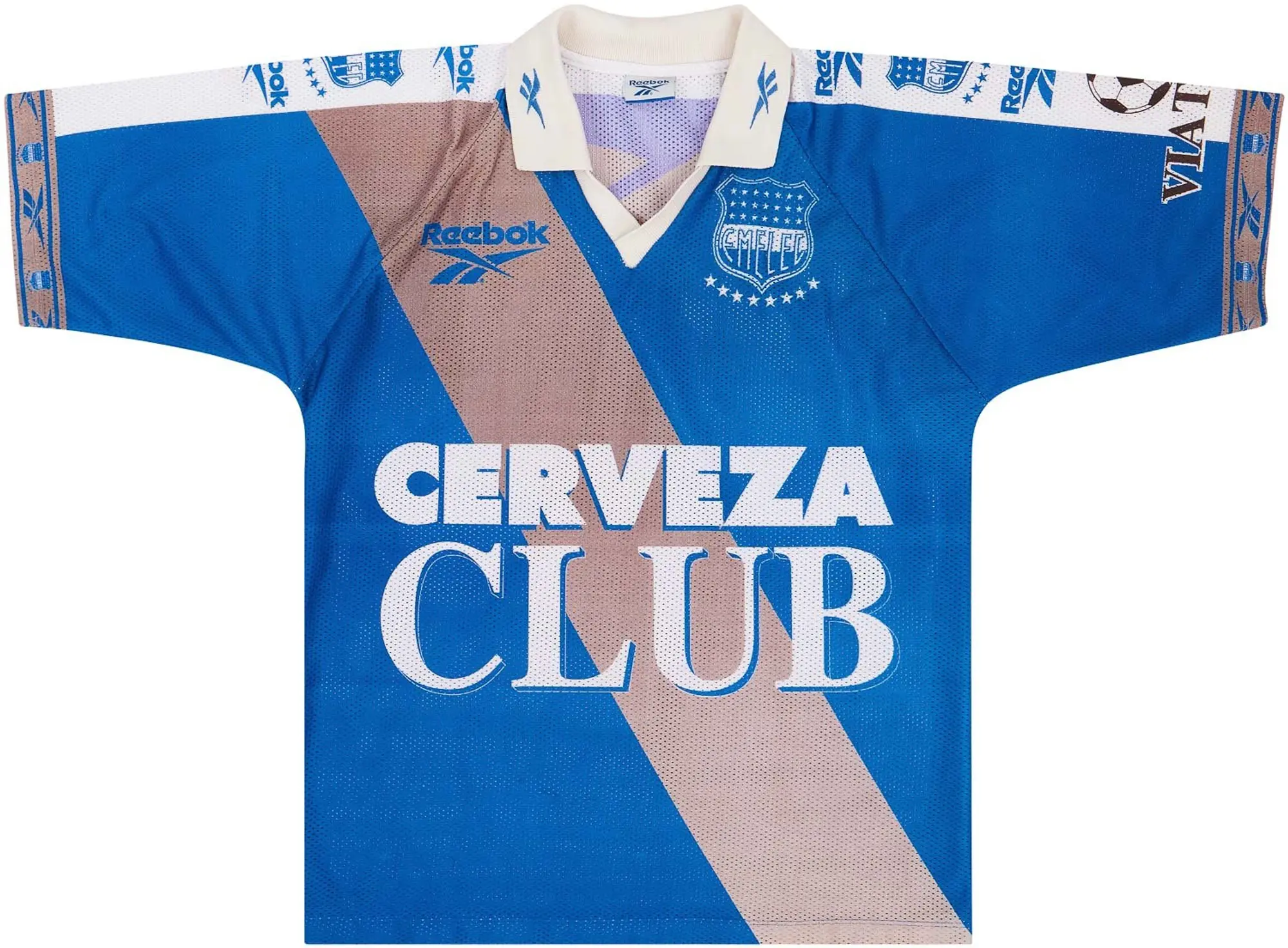 Reebok 1998 Emelec Home Shirt - 8/10 - (S)