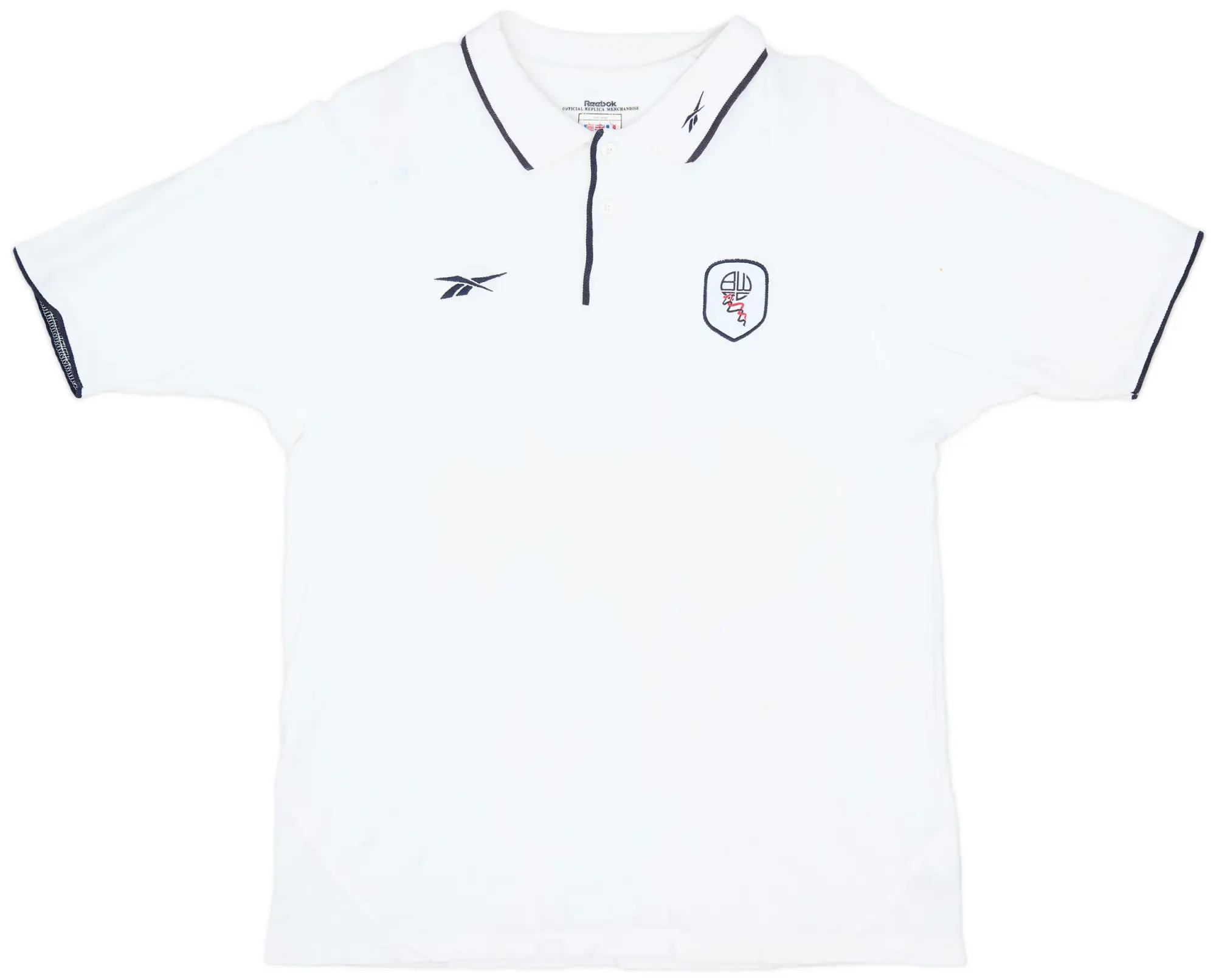 2003-04 Bolton Reebok Polo Shirt - 6/10 - (L)