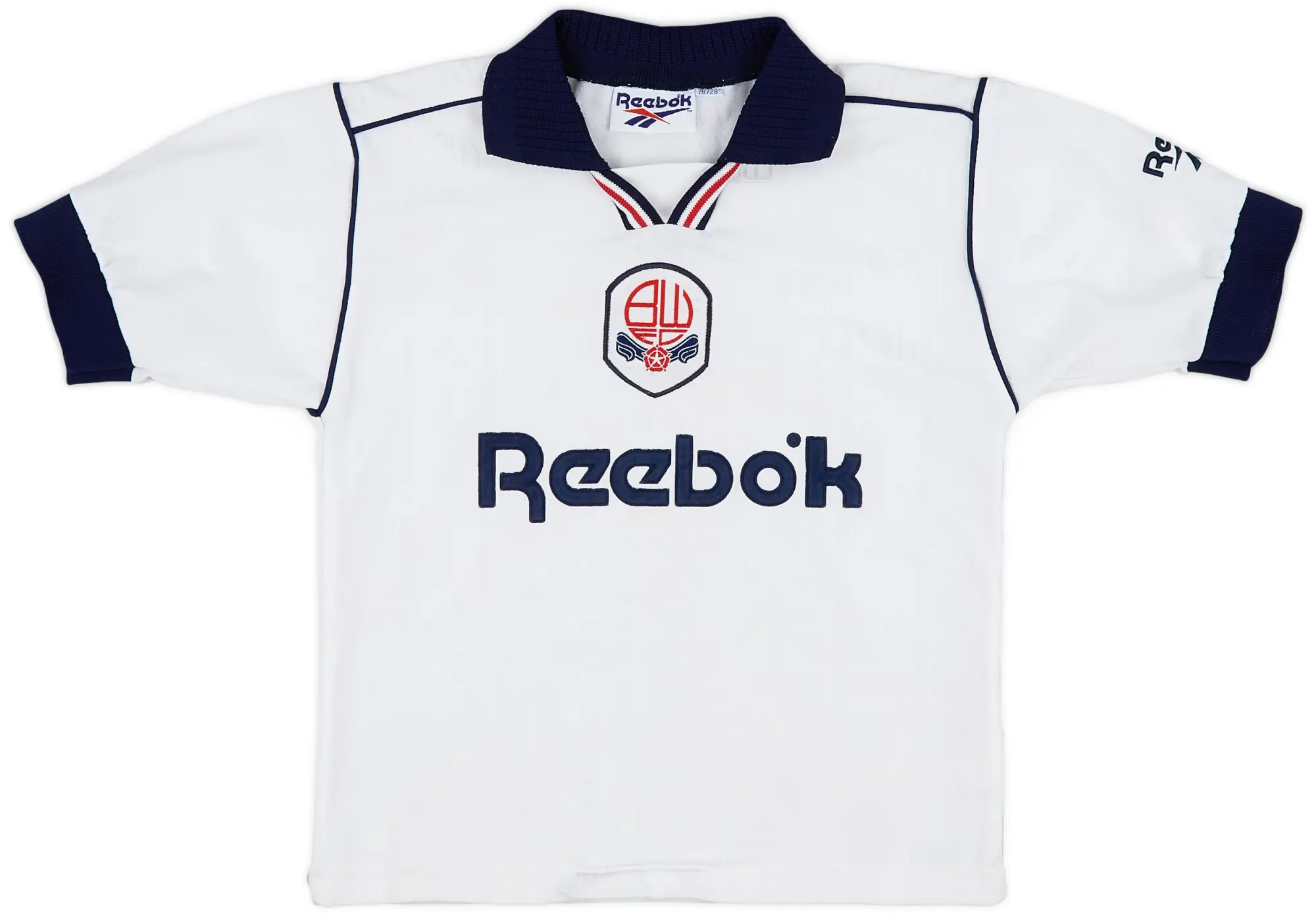 Reebok 1995-97 Bolton Home Shirt - 8/10 - (S.Boys)