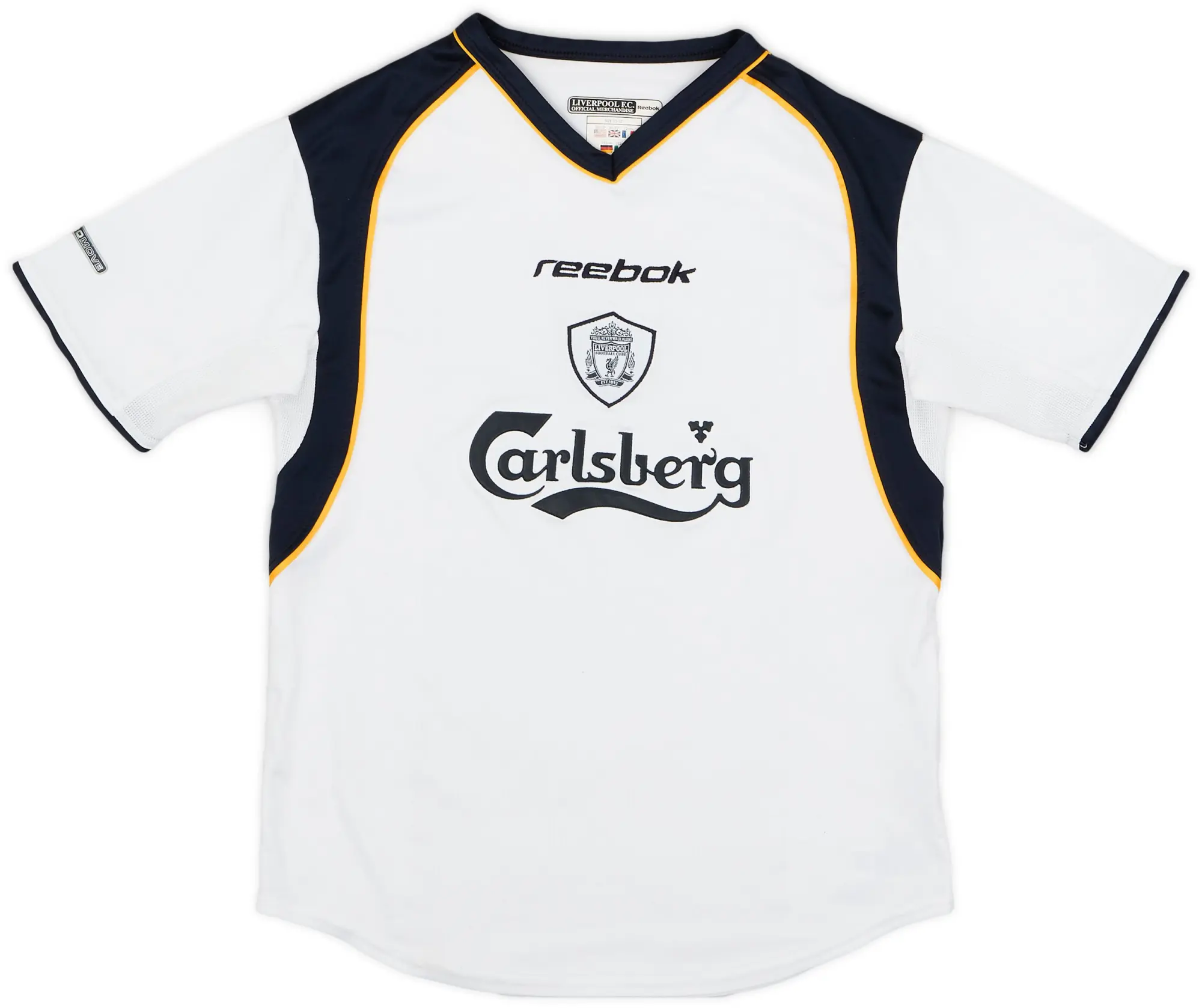 Reebok 2001 03 Liverpool Away Shirt 8 10 M.Boys LIVA01286387used FOOTY.COM