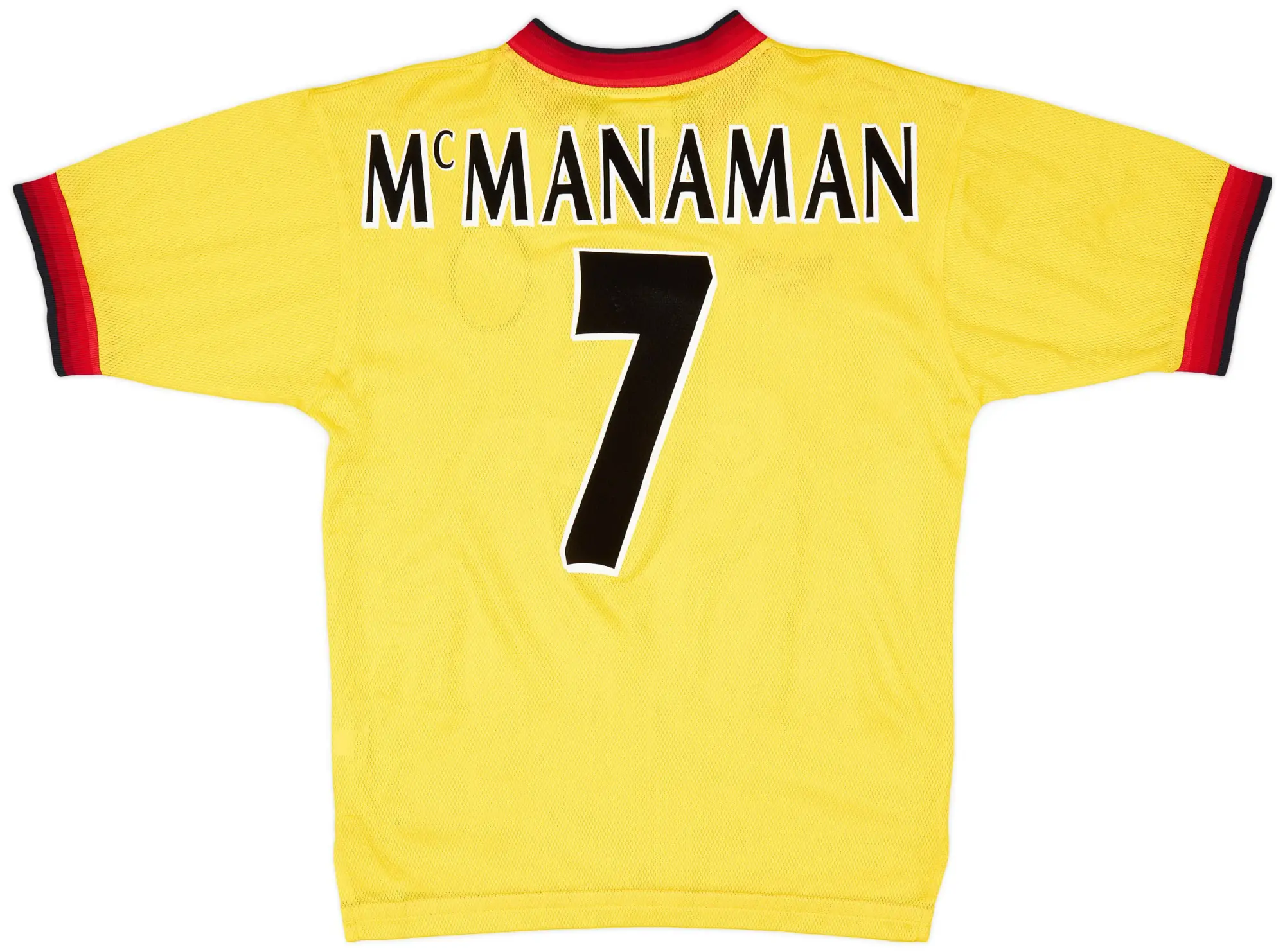 Reebok 1997-99 Liverpool Away Shirt McManaman #7 - 7/10 - (S)